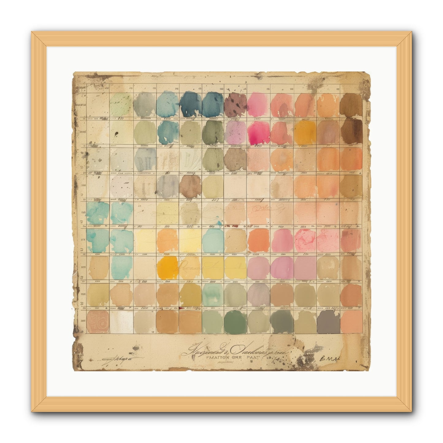 Quintessential -- Framed Print - Natural 24x24
