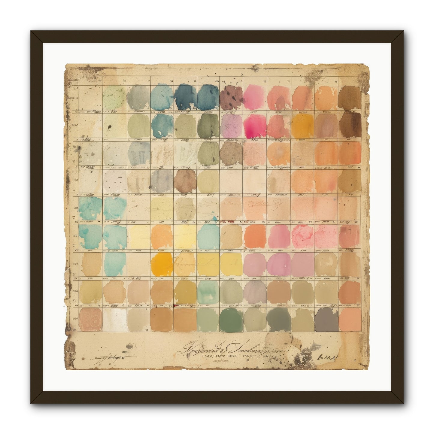 Quintessential -- Framed Print - Black 30x30