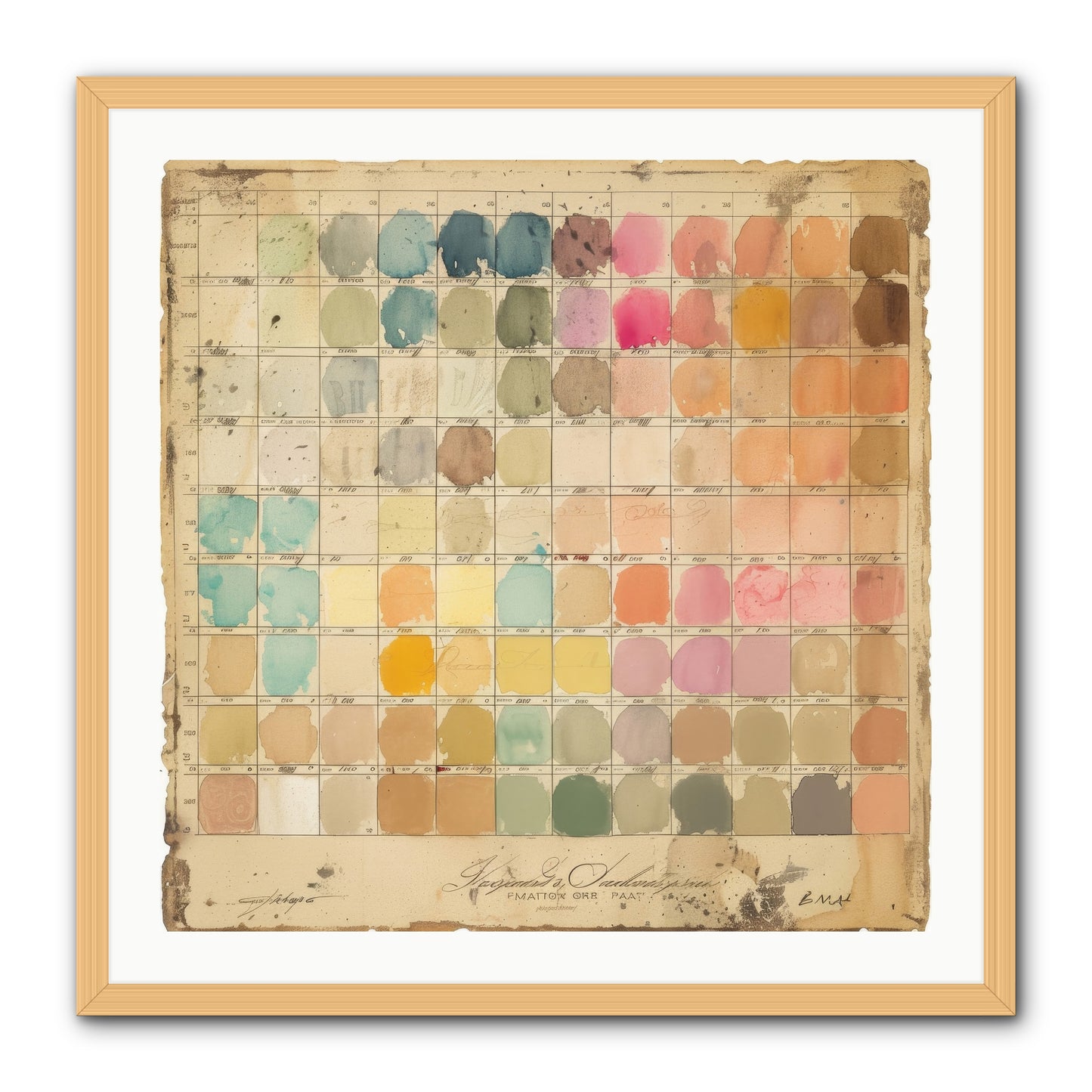 Quintessential -- Framed Print - Natural 30x30