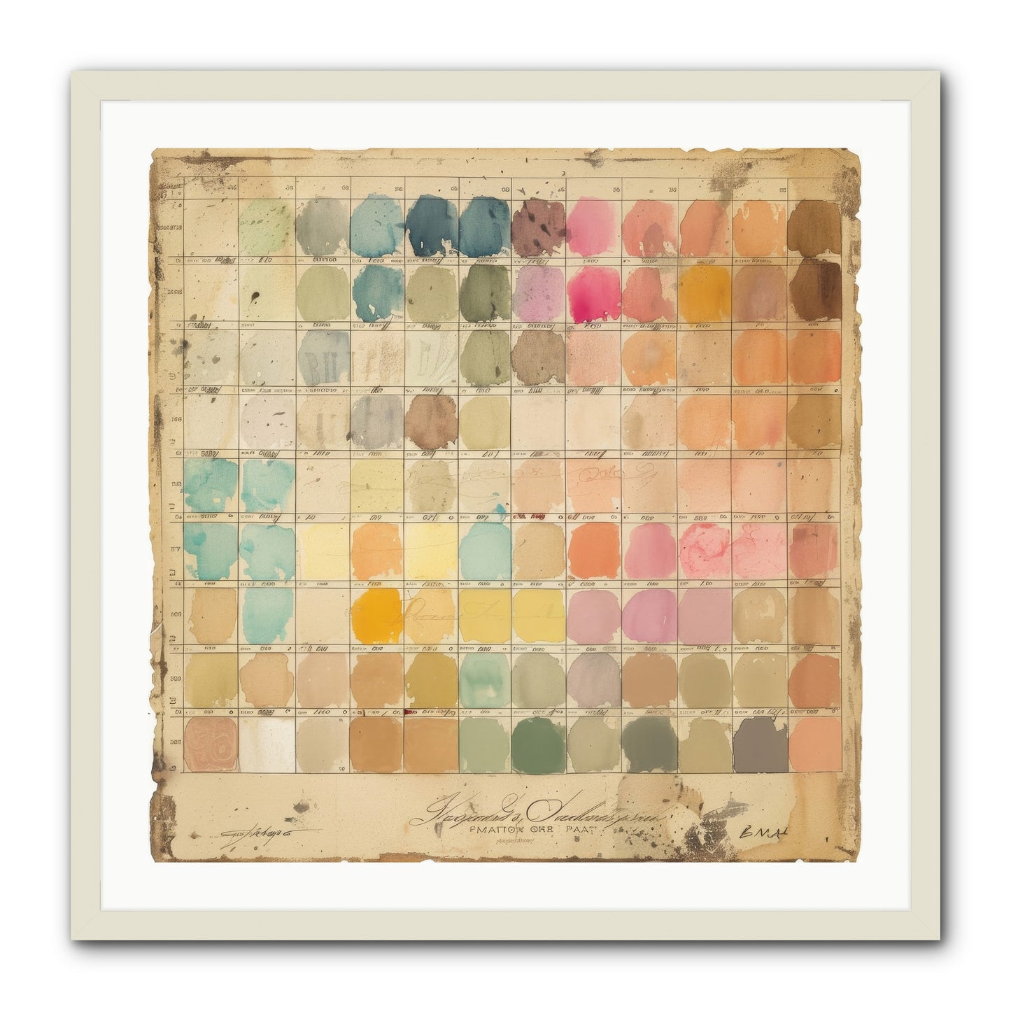 Quintessential -- Framed Print - White 30x30