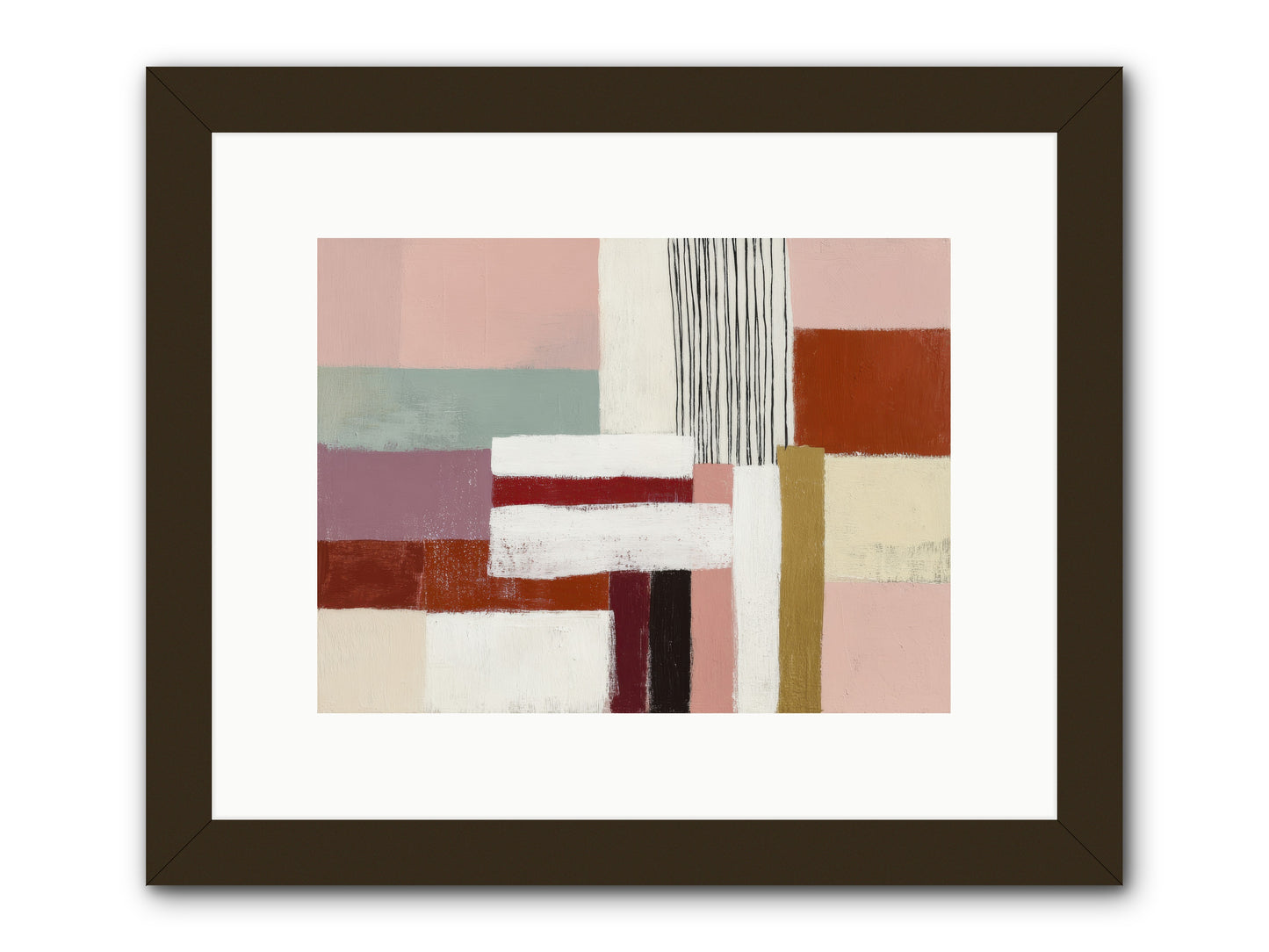 Radiant Acre -- Framed Print - Black 12x9
