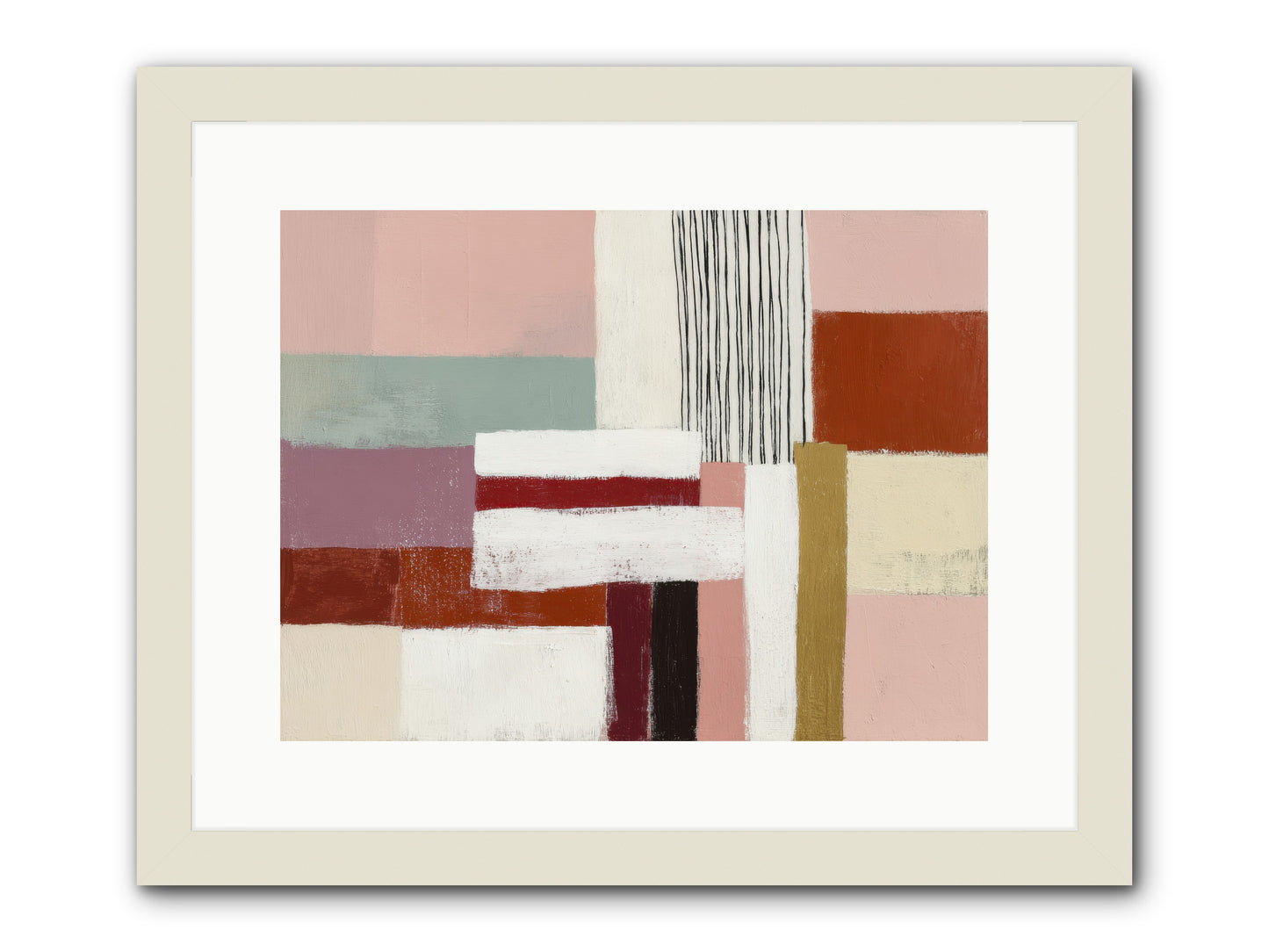 Radiant Acre -- Framed Print - White 16x12