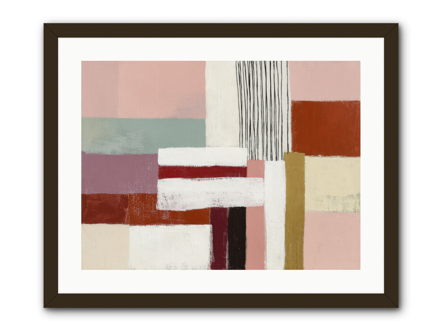 Radiant Acre -- Framed Print - Black 24x18