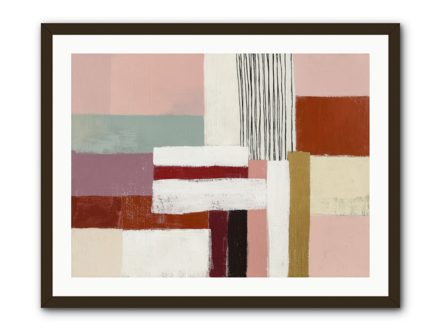 Radiant Acre -- Framed Print - Black 32x24