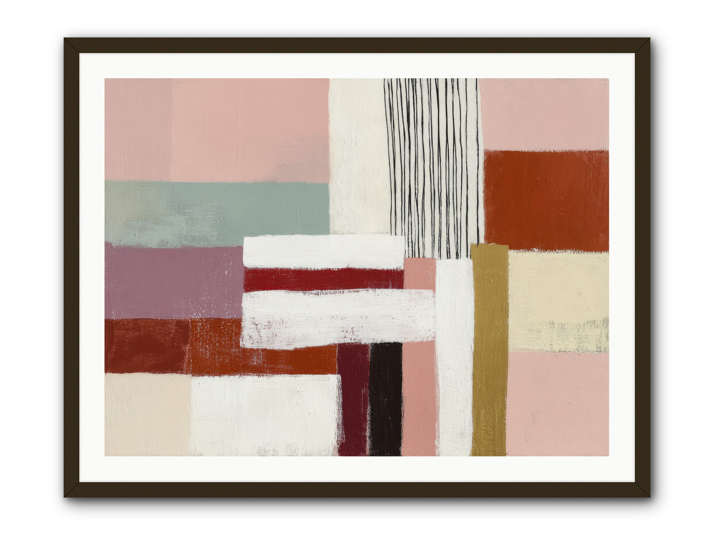 Radiant Acre -- Framed Print - Black 40x30