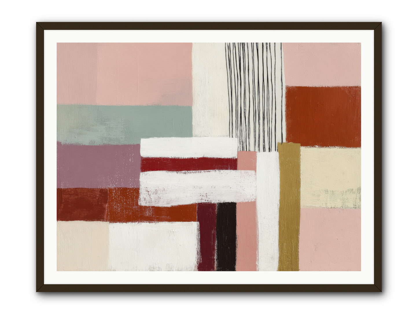 Radiant Acre -- Framed Print - Black 48x36