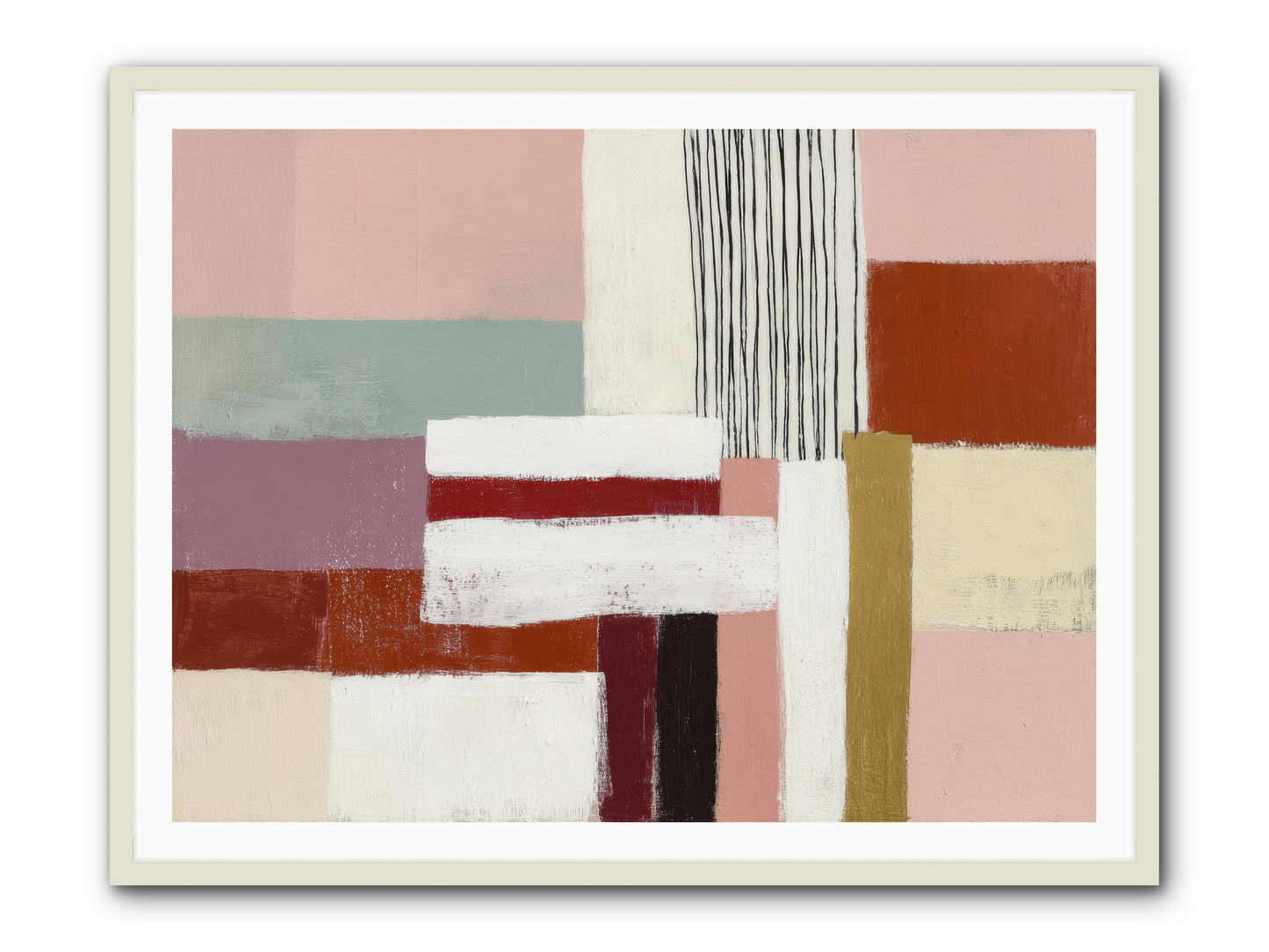 Radiant Acre -- Framed Print - White 48x36