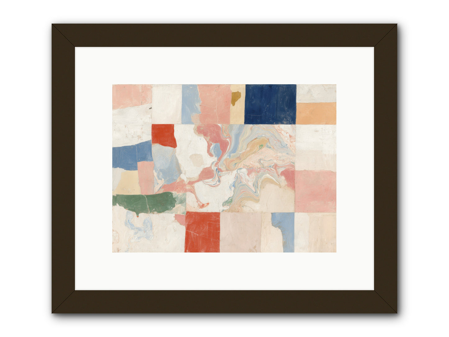 Radiant Flux -- Framed Print - Black 12x9