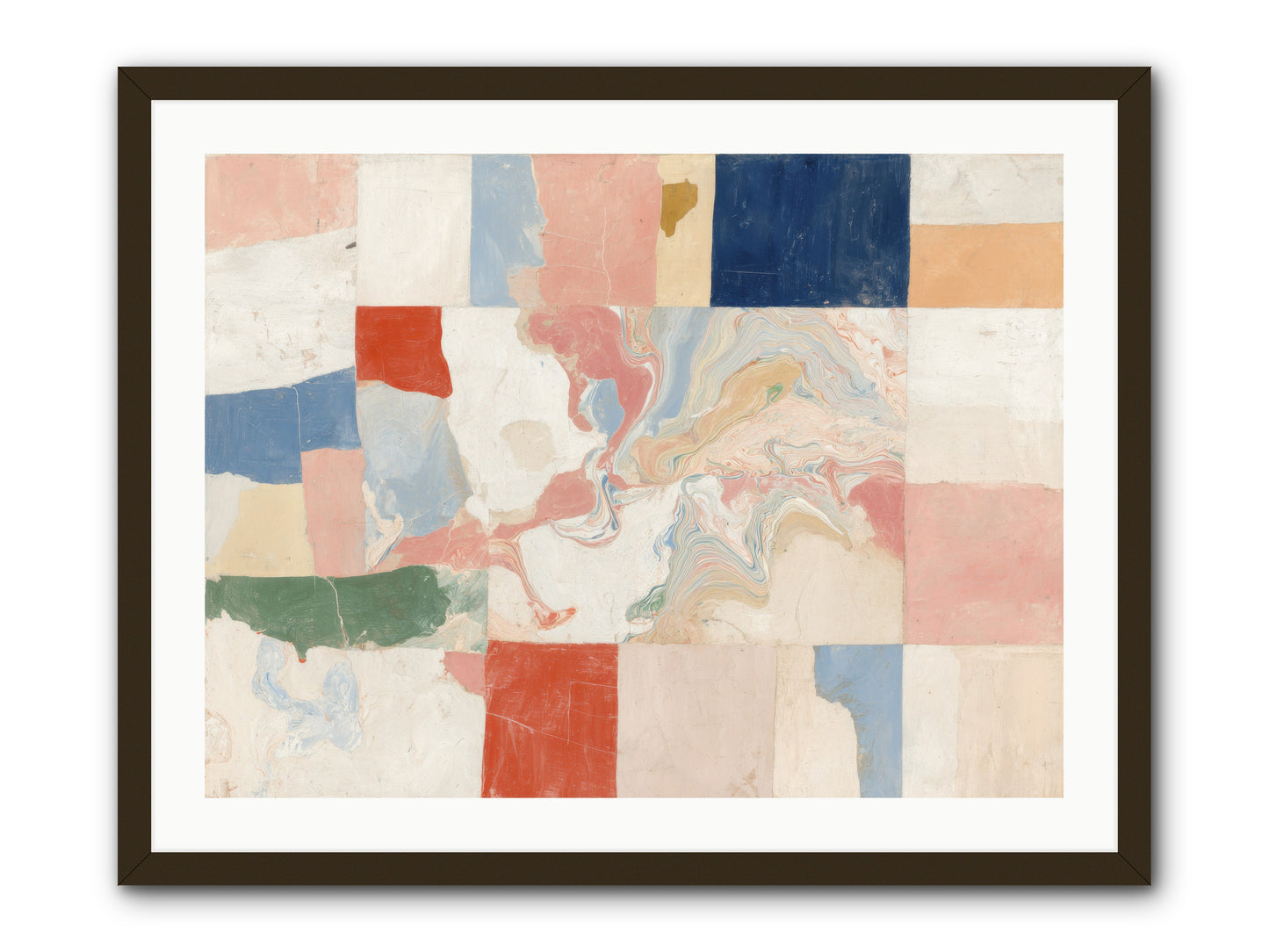 Radiant Flux -- Framed Print - Black 32x24