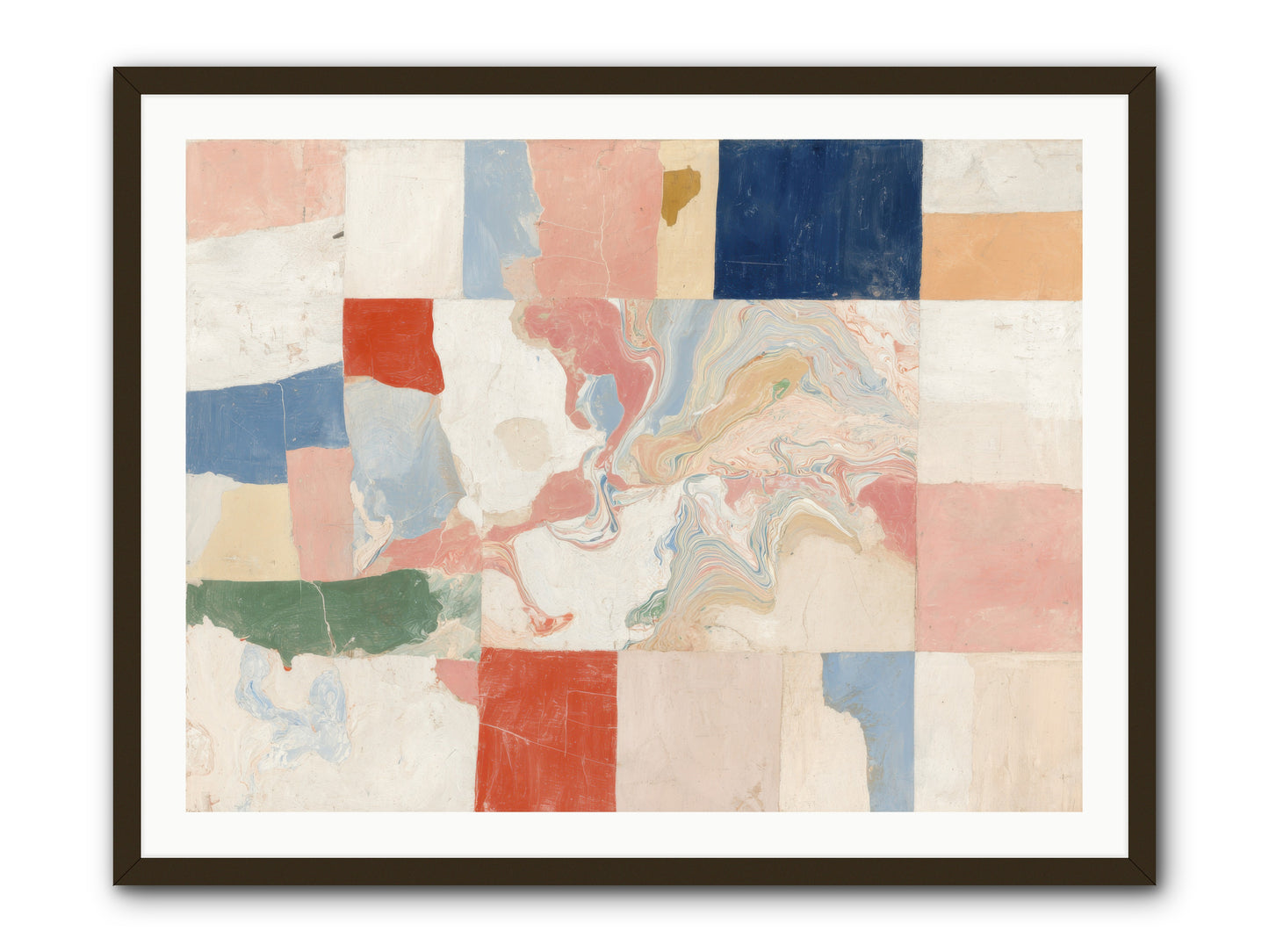 Radiant Flux -- Framed Print - Black 40x30