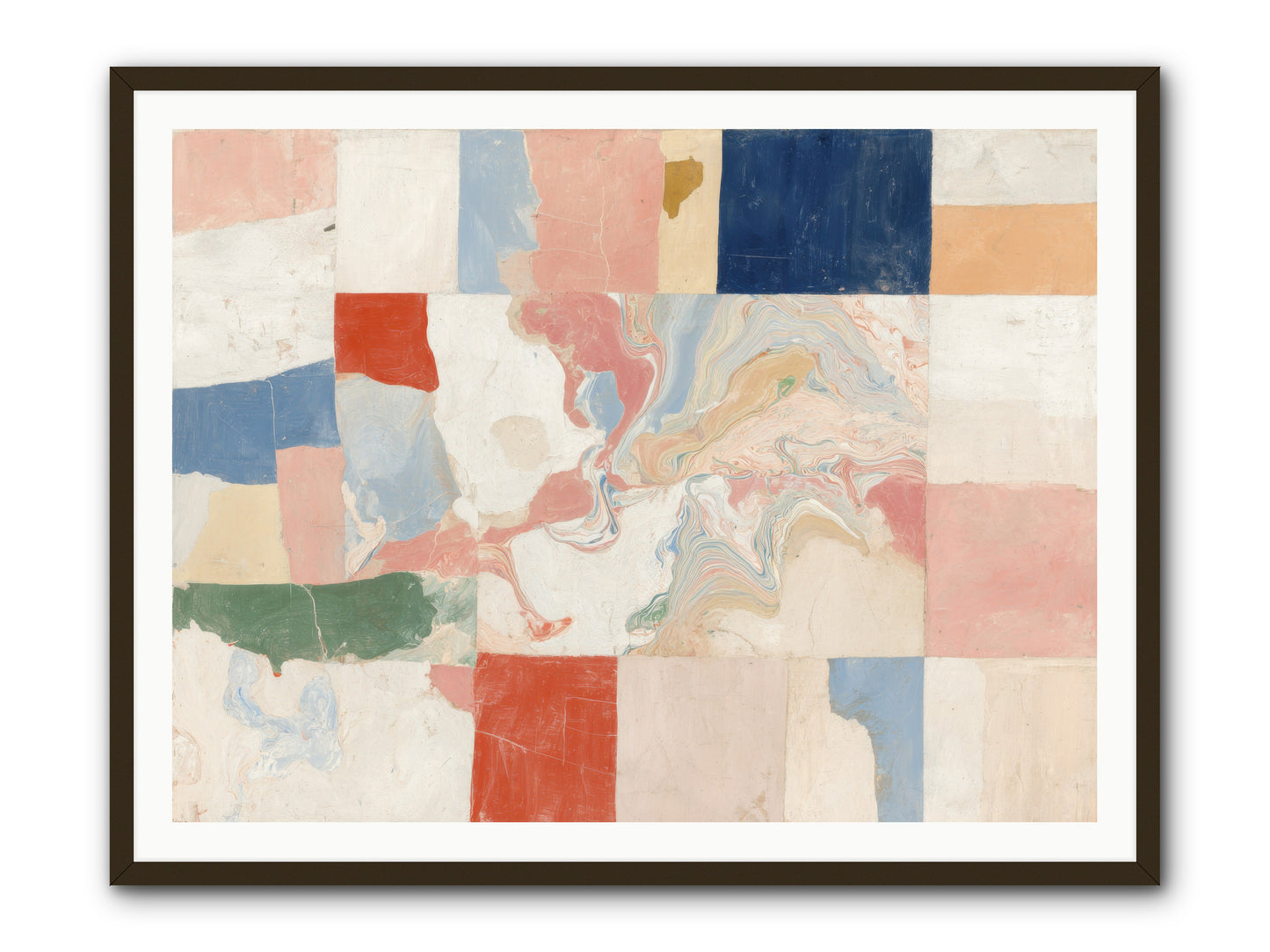 Radiant Flux -- Framed Print - Black 48x36