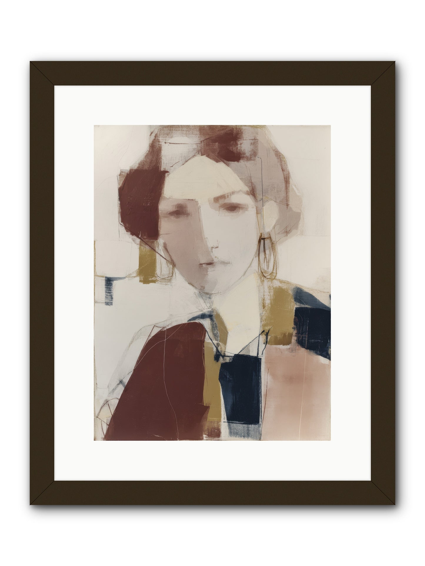 Radiant Secrets -- Framed Print - Black 12x16