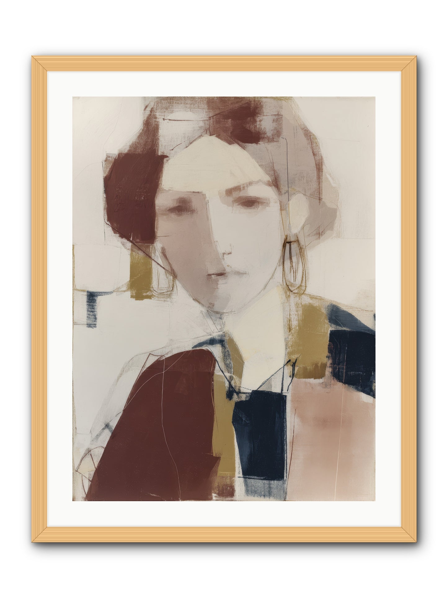 Radiant Secrets -- Framed Print - Natural 24x32