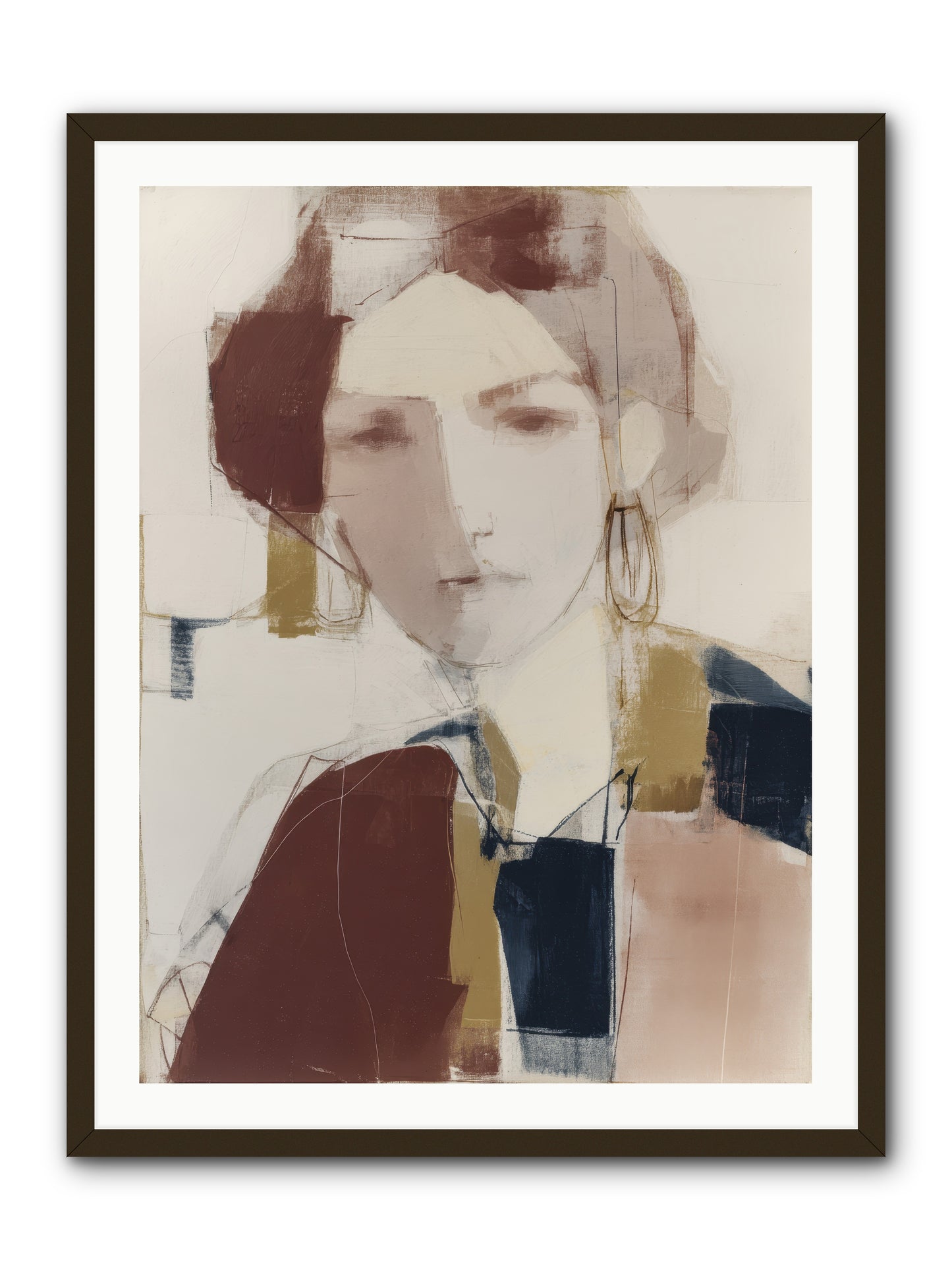 Radiant Secrets -- Framed Print - Black 30x40