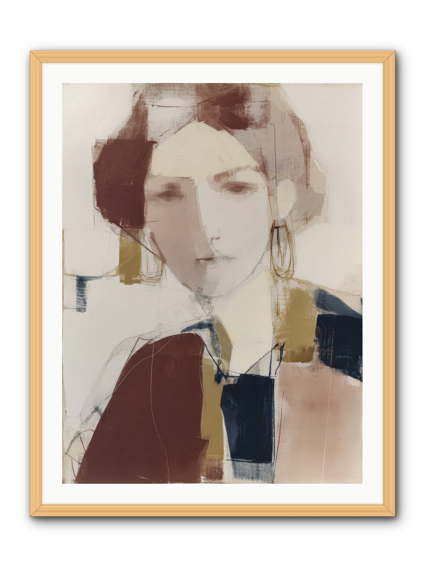 Radiant Secrets -- Framed Print - Natural 30x40