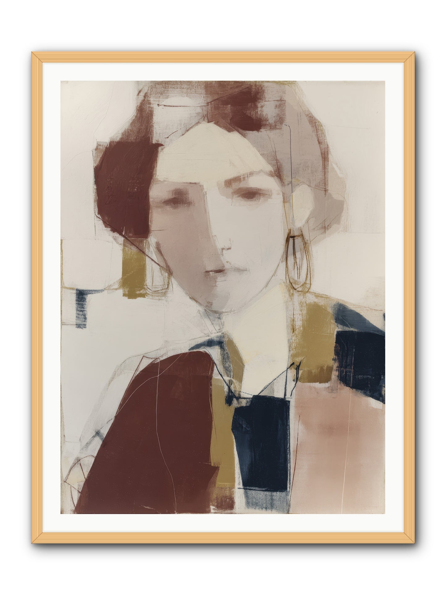 Radiant Secrets -- Framed Print - Natural 36x48
