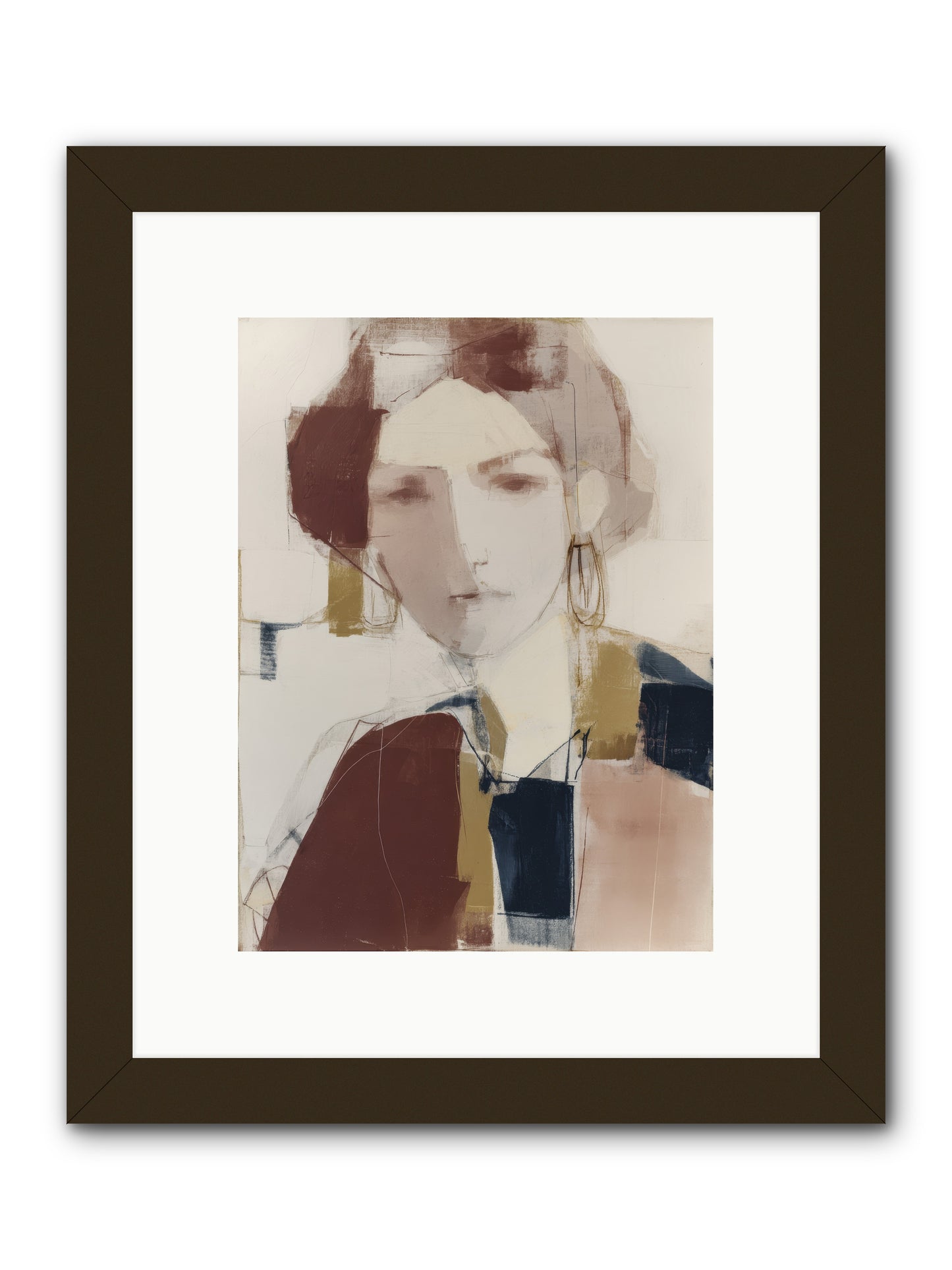 Radiant Secrets -- Framed Print - Black 9x12