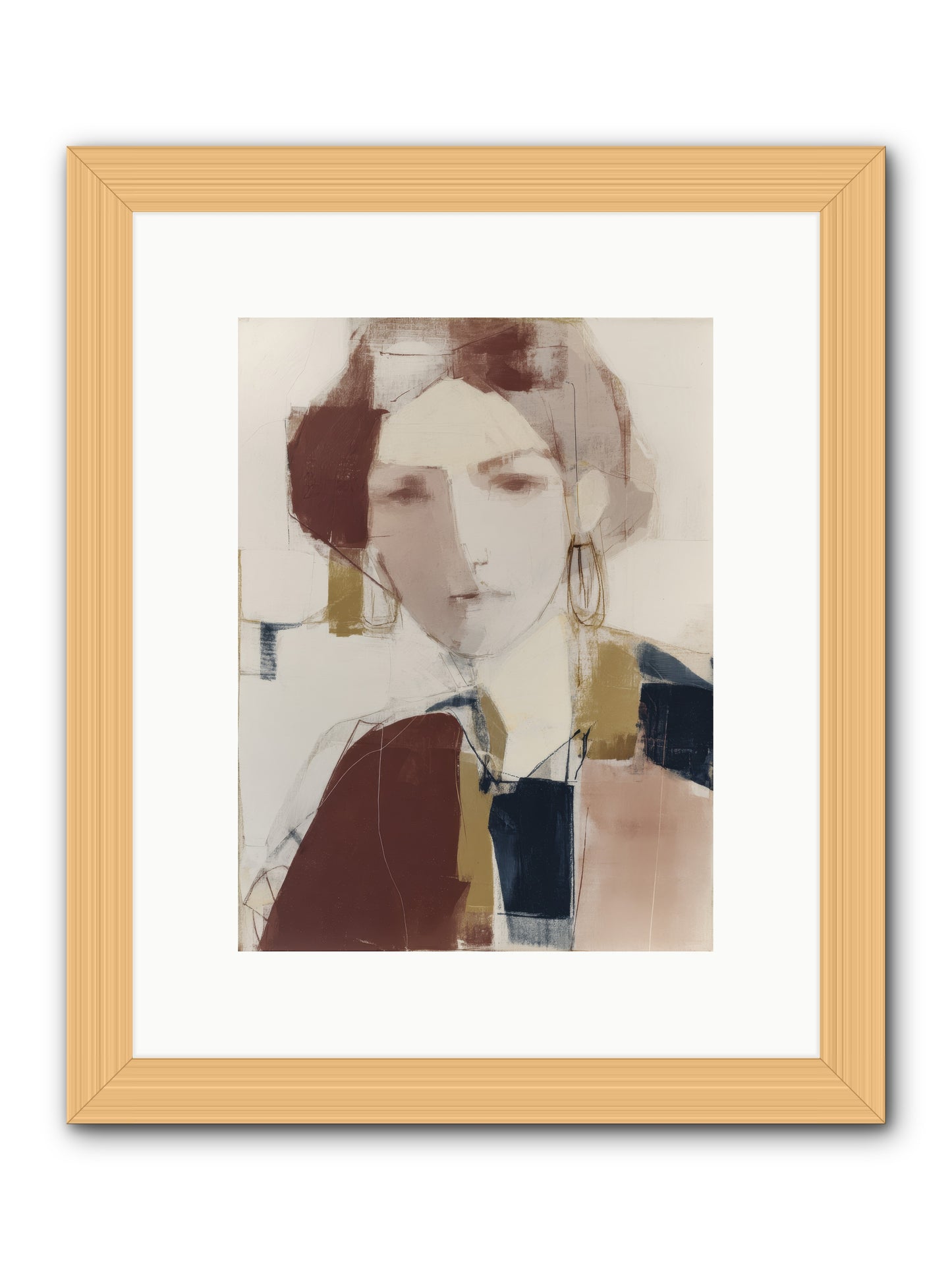 Radiant Secrets -- Framed Print - Natural 9x12
