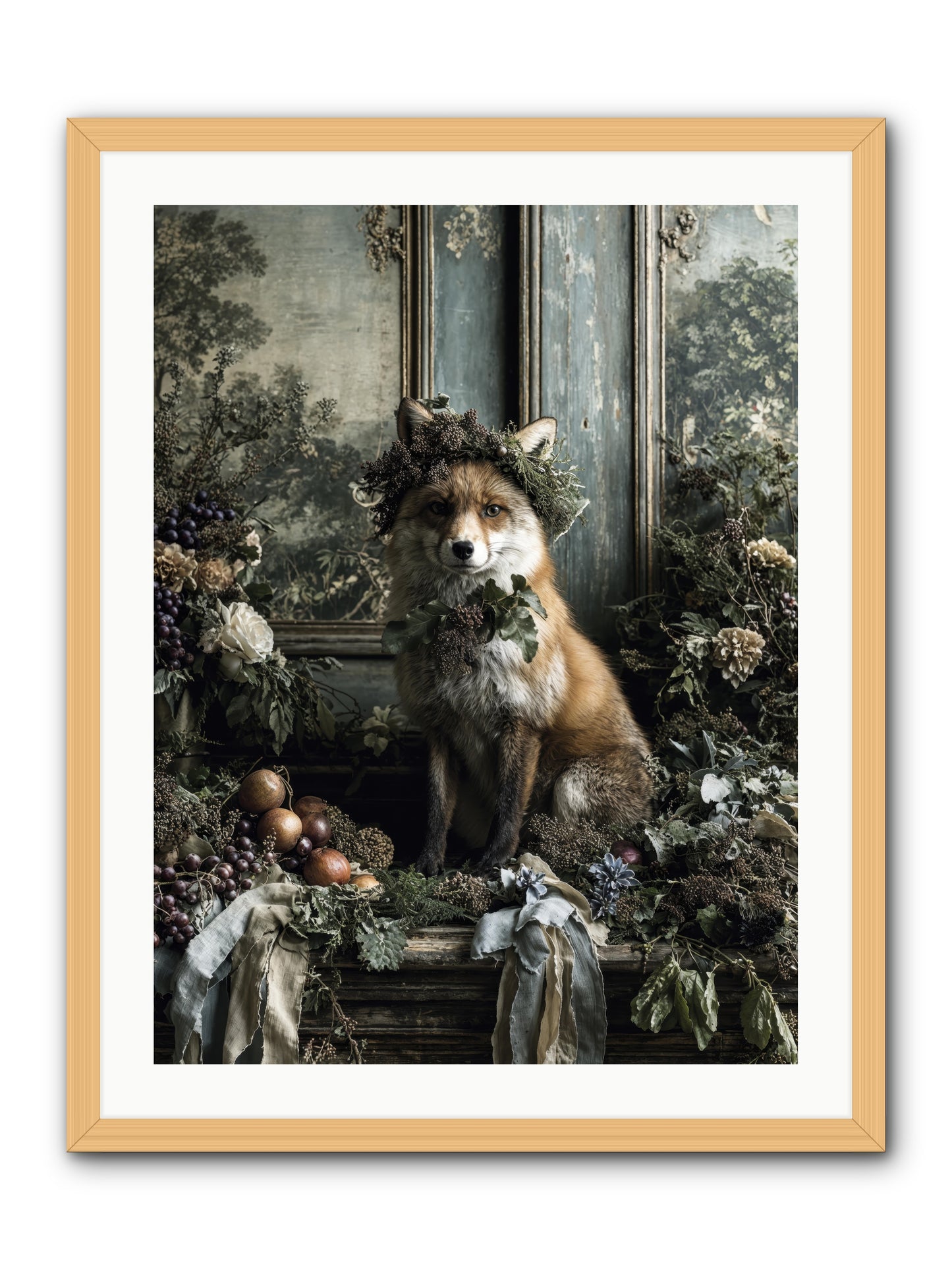 Rafe -- Framed Print - Natural 24x32