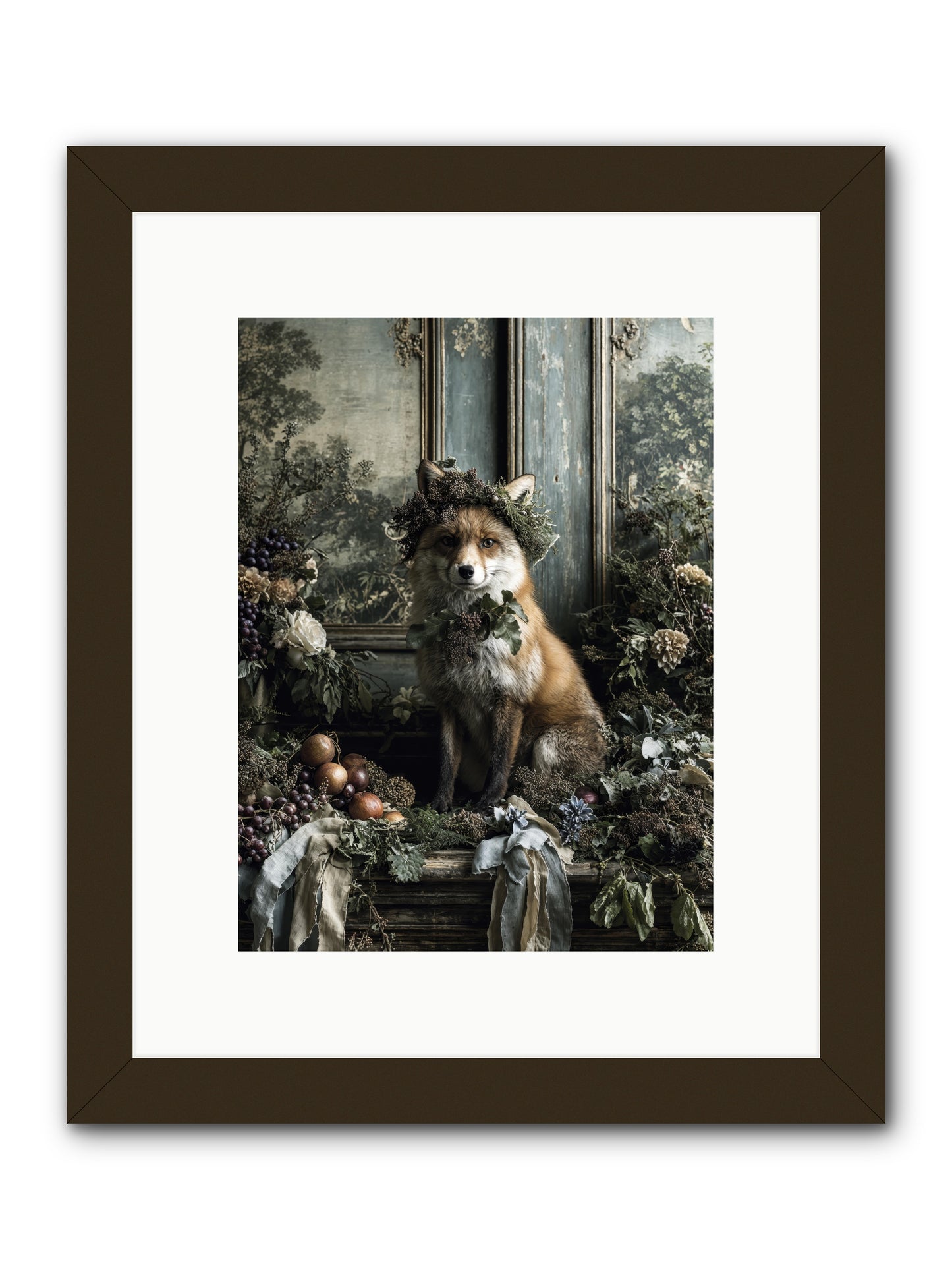 Rafe -- Framed Print - Black 9x12