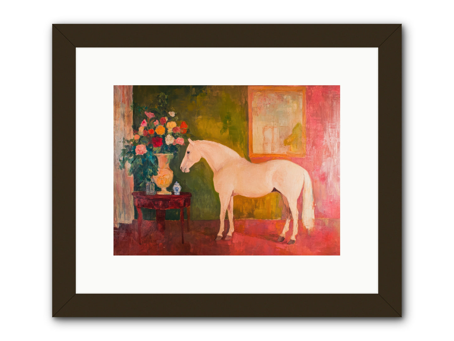 Rain Dancer -- Framed Print - Black 12x9