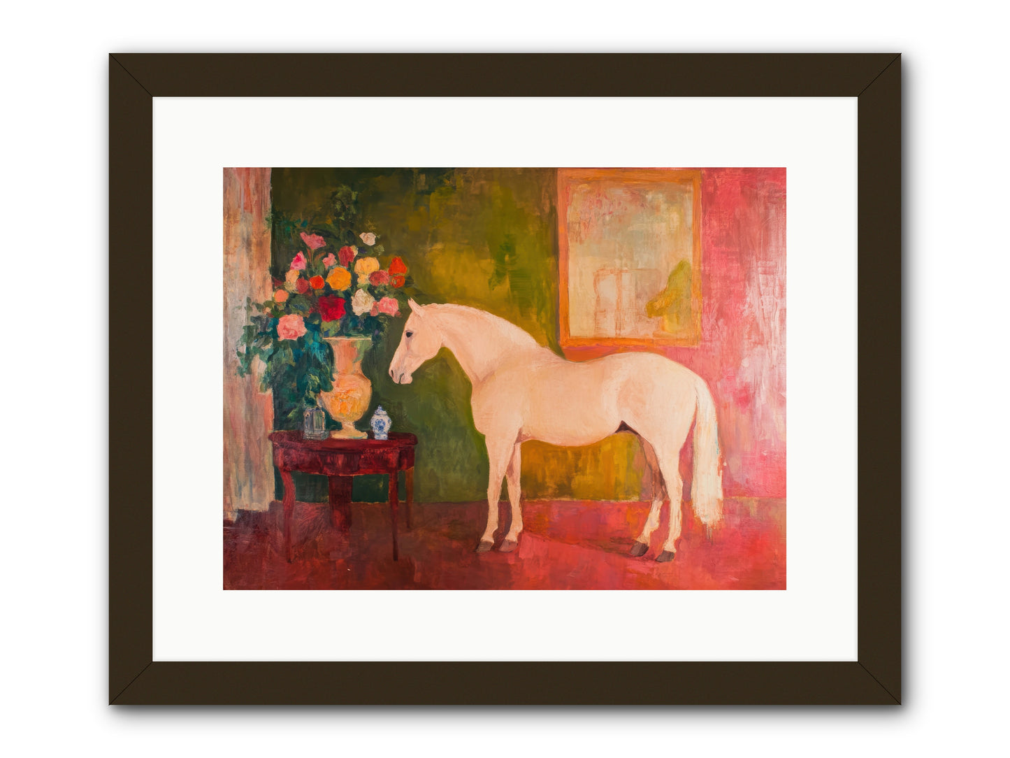 Rain Dancer -- Framed Print - Black 16x12