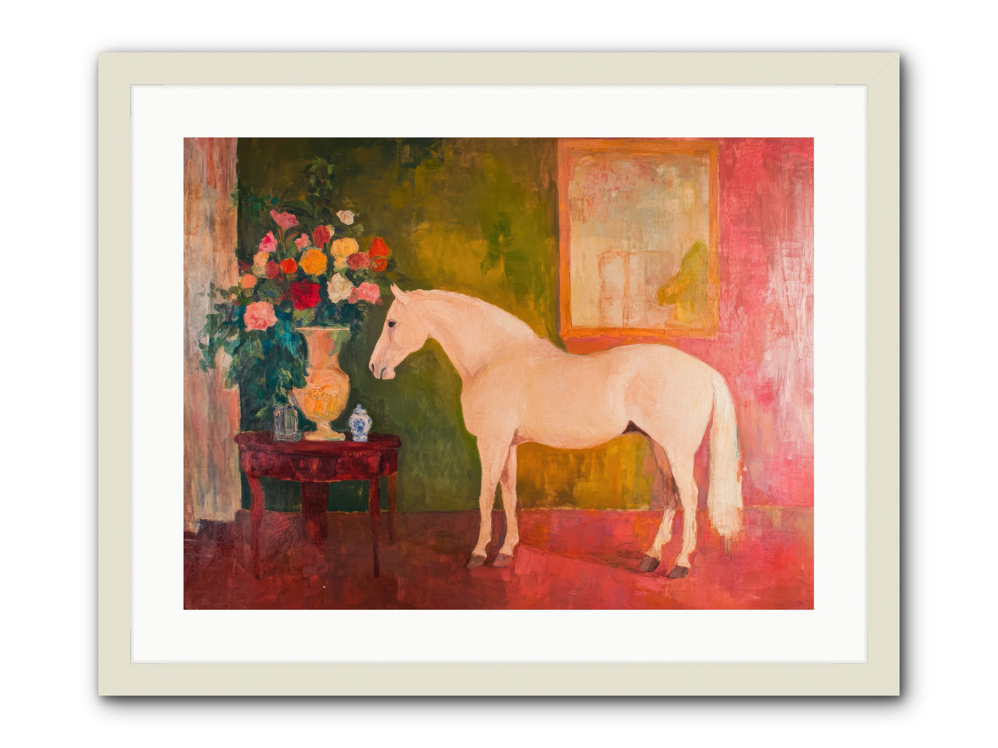 Rain Dancer -- Framed Print - White 24x18