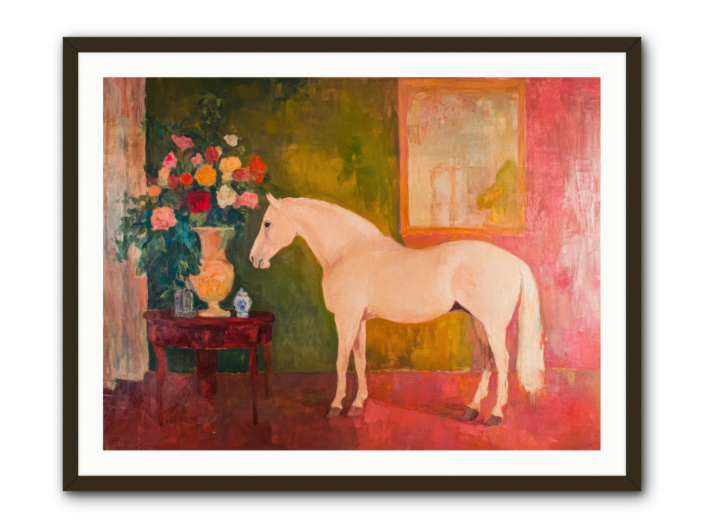 Rain Dancer -- Framed Print - Black 40x30