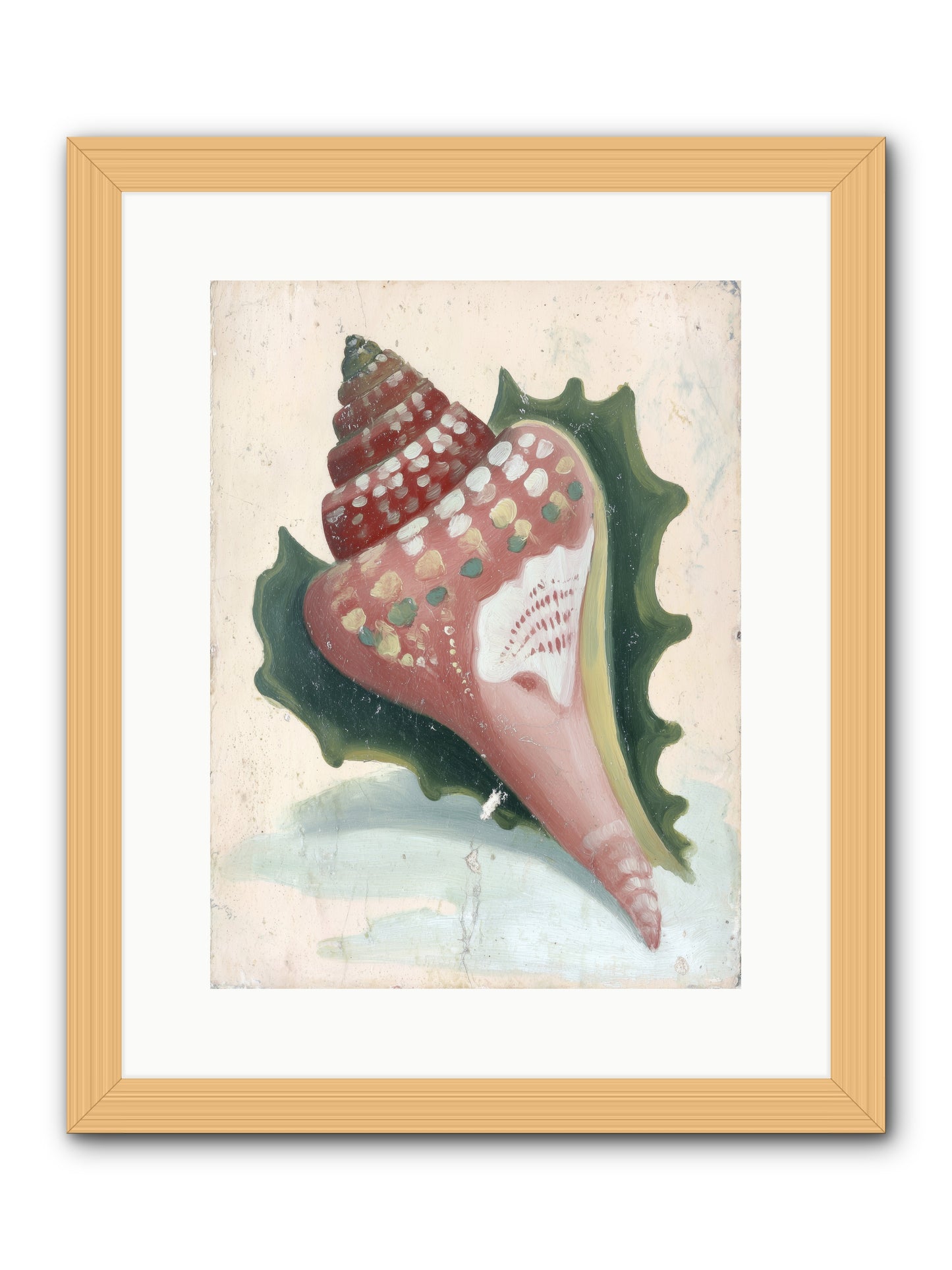 Rainbow's Home -- Framed Print - Natural 12x16