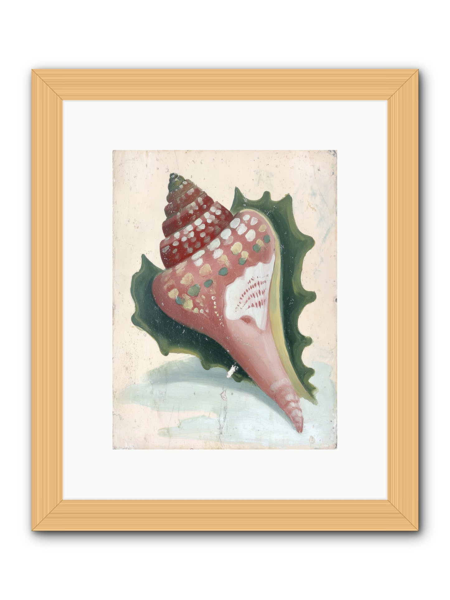 Rainbow's Home -- Framed Print - Natural 9x12