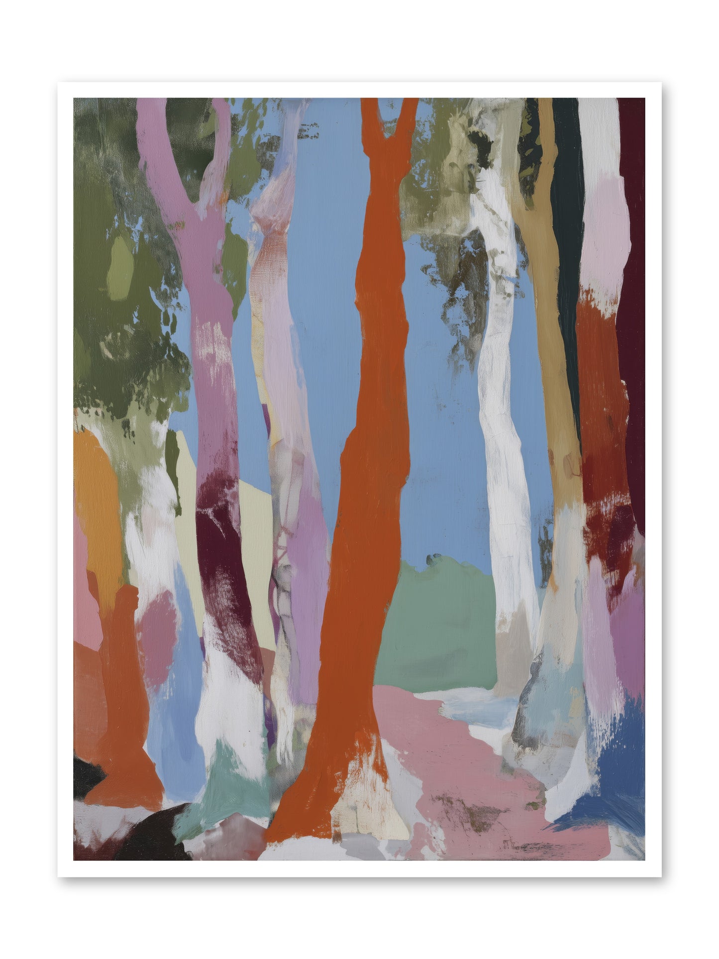 Rainwater Echoes -- Paper Print 36x48