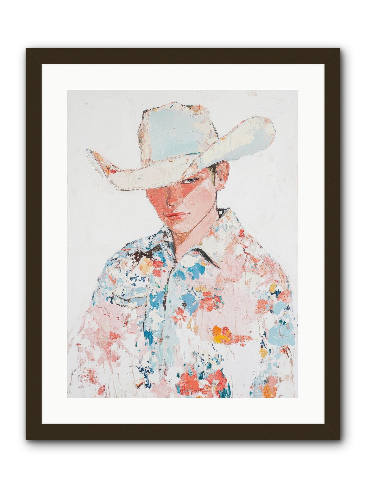 Ranch Hand -- Framed Print - Black 18x24