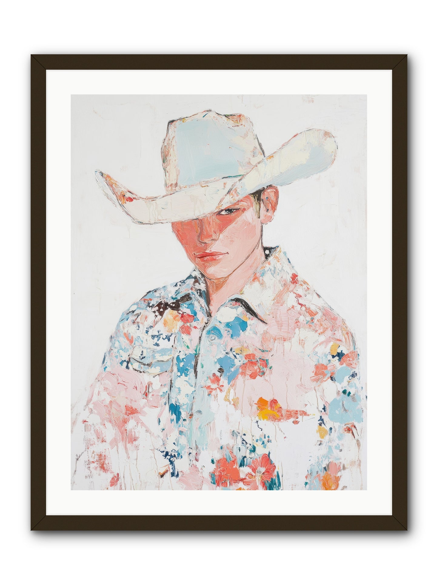 Ranch Hand -- Framed Print - Black 24x32