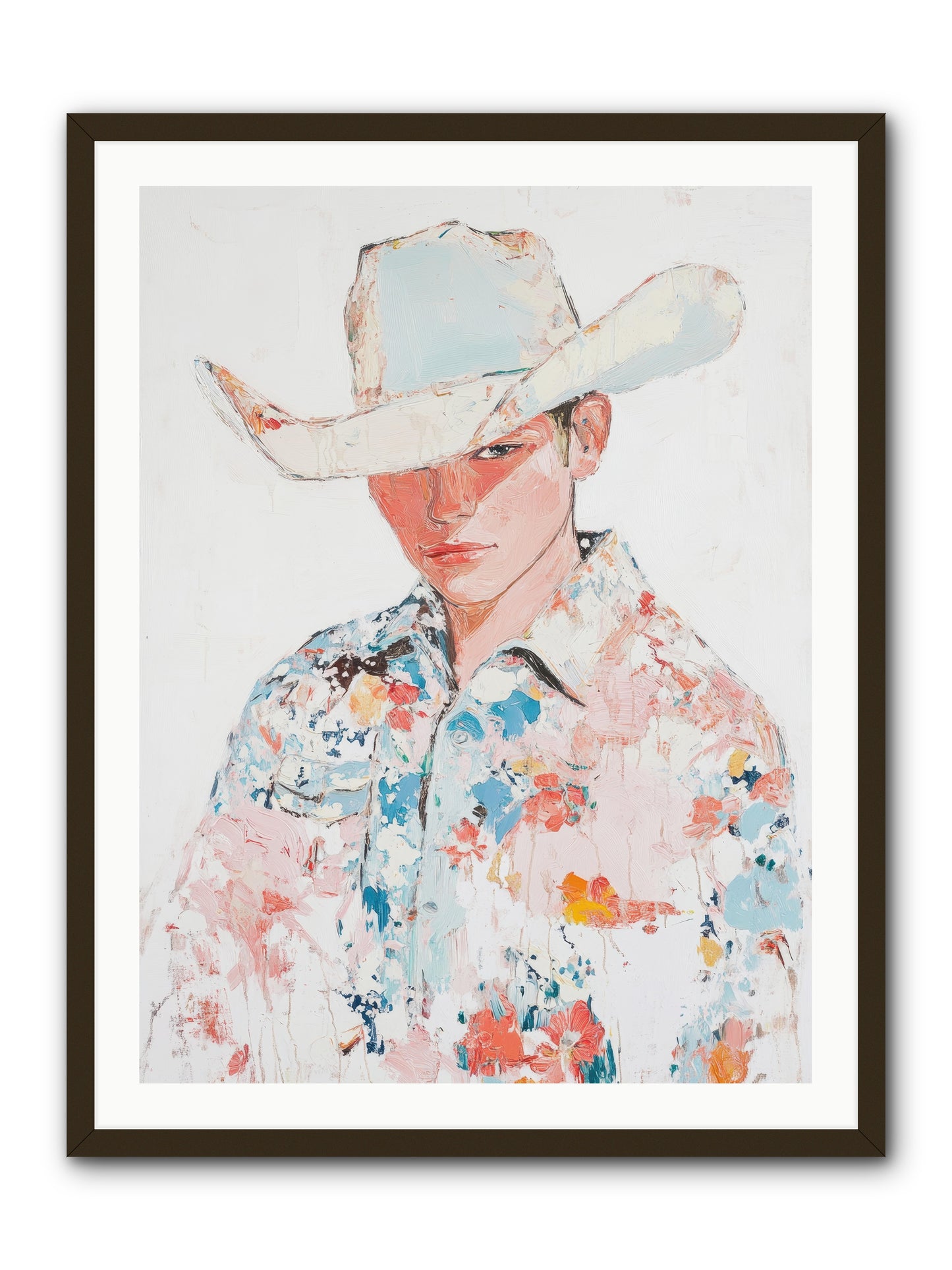 Ranch Hand -- Framed Print - Black 30x40
