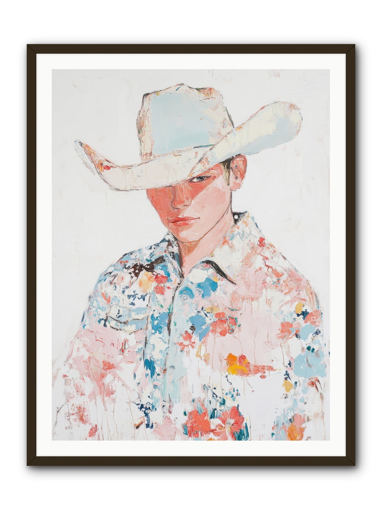 Ranch Hand -- Framed Print - Black 36x48