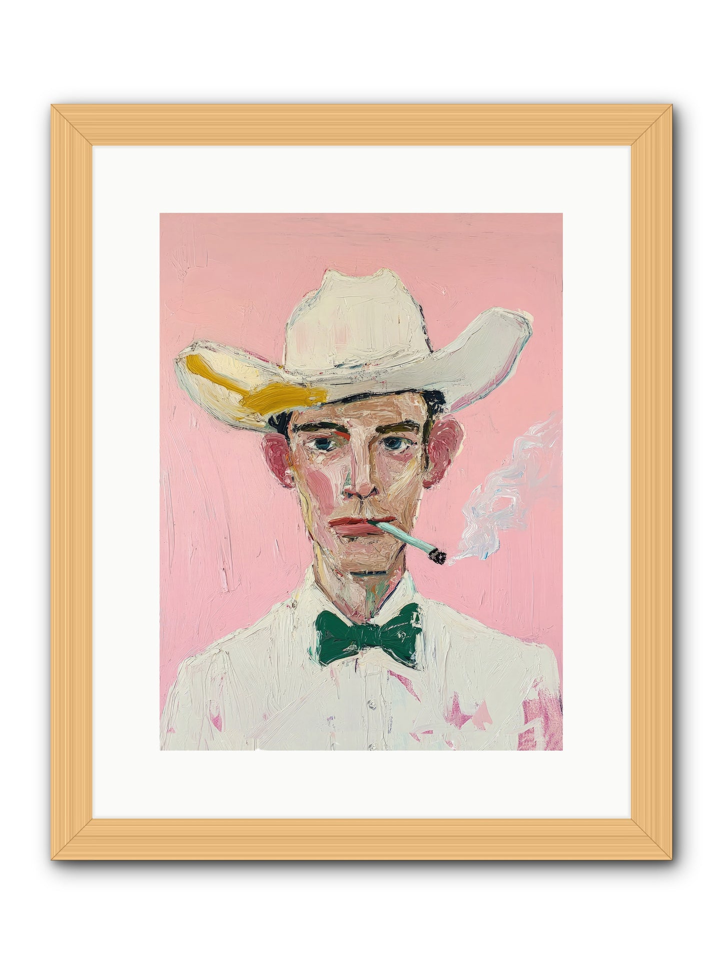 Ranch Royalty -- Framed Print - Natural 12x16