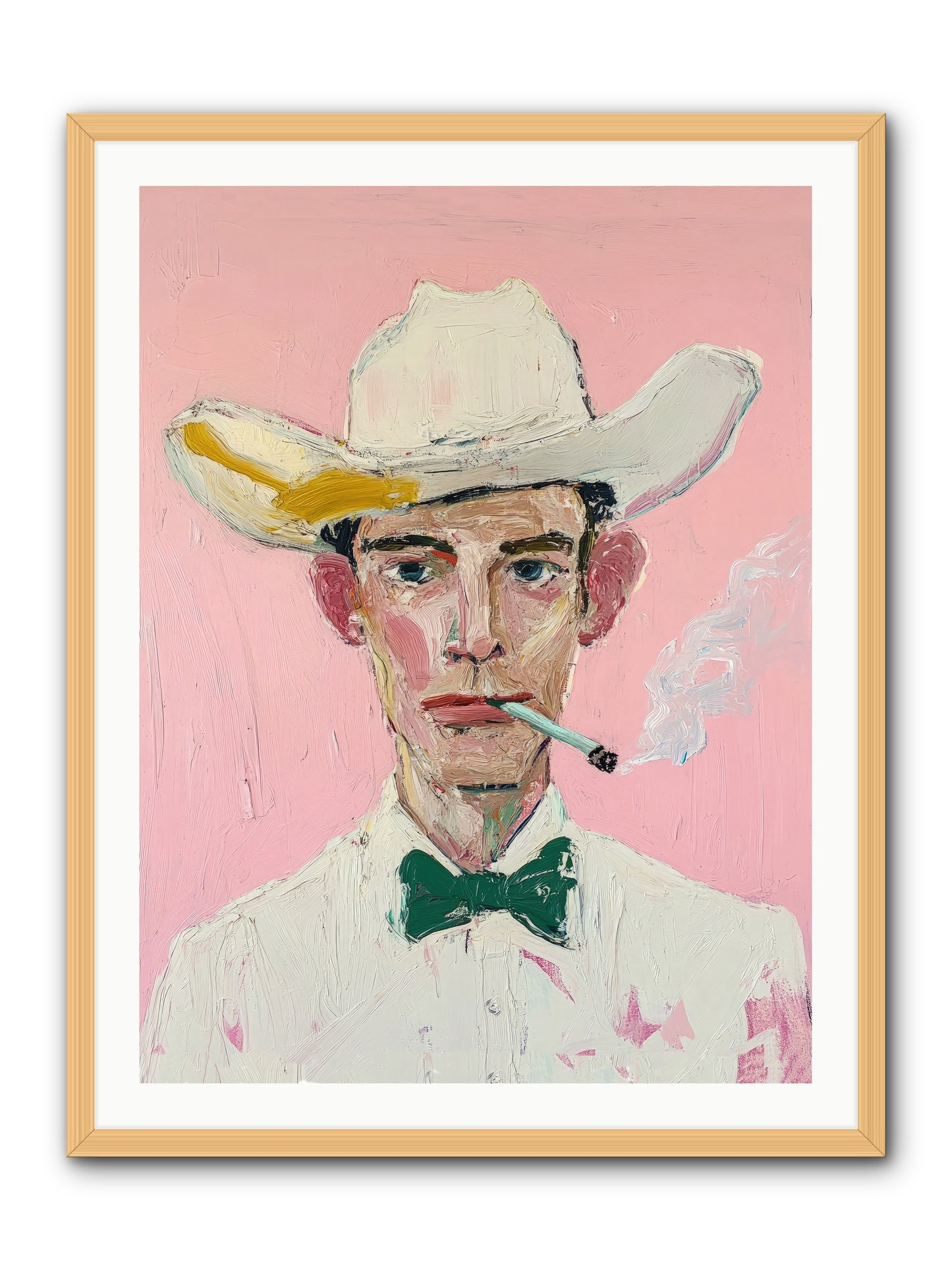 Ranch Royalty -- Framed Print - Natural 30x40