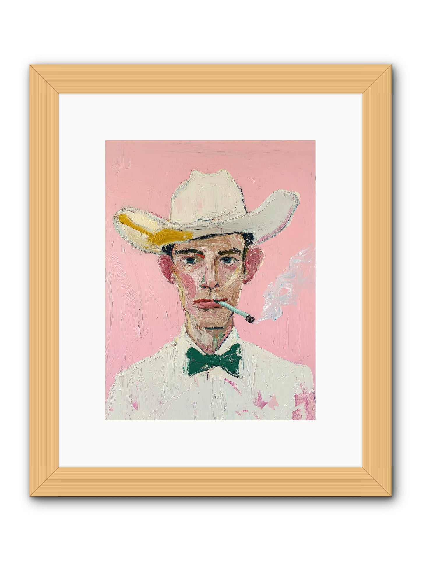 Ranch Royalty -- Framed Print - Natural 9x12