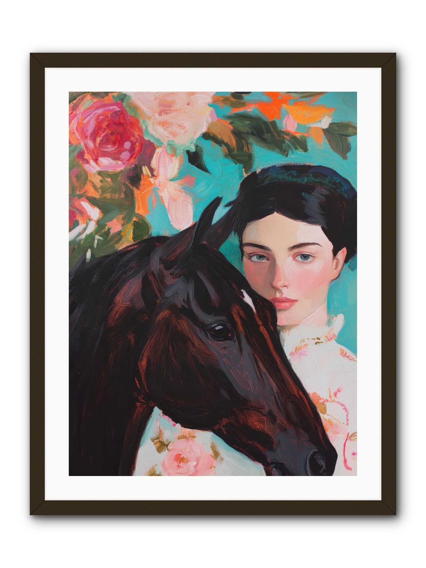 Rancher's Journal -- Framed Print - Black 24x32