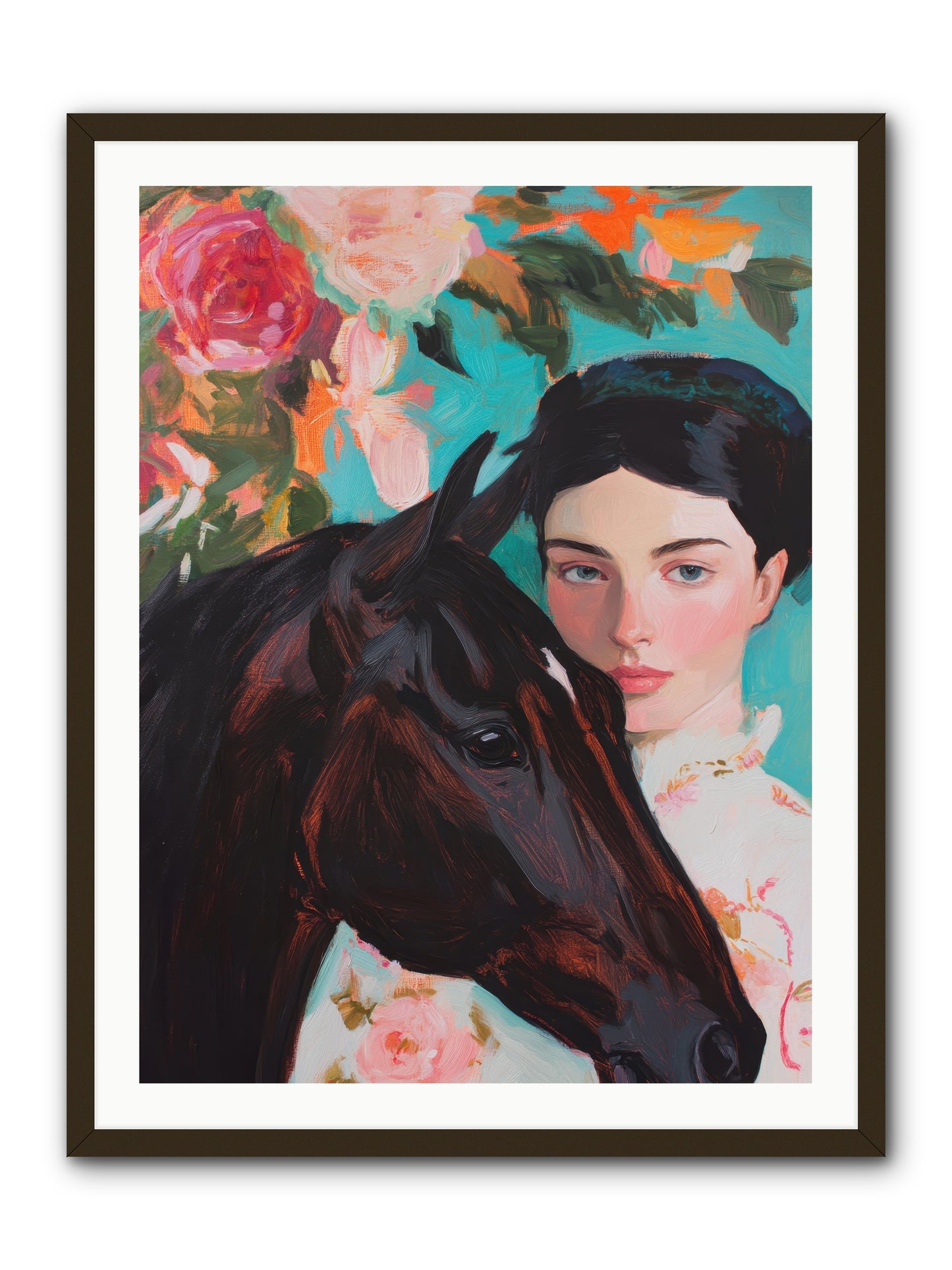 Rancher's Journal -- Framed Print - Black 30x40