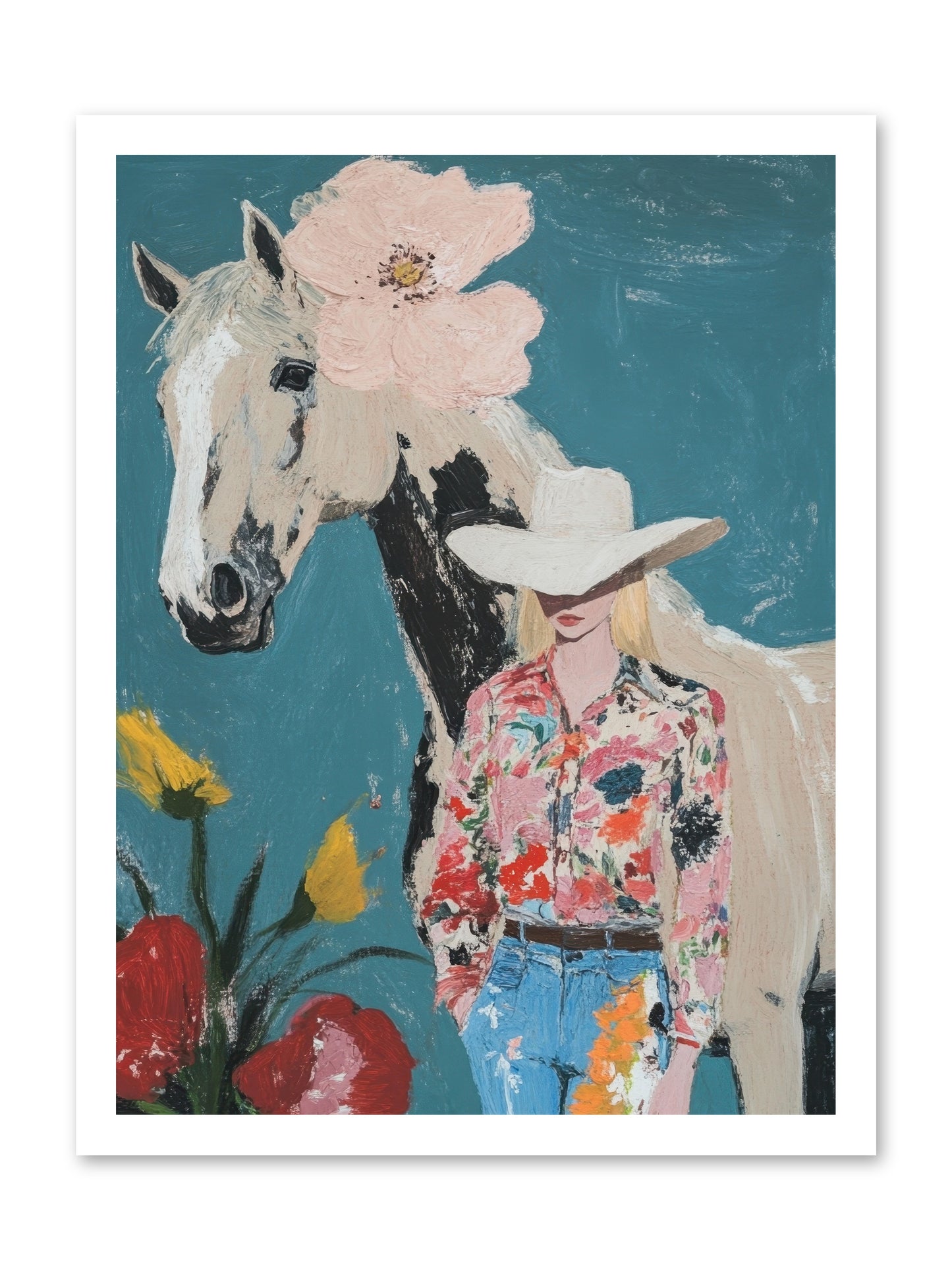 Rancher's Refrain -- Loose Canvas Print 18x24