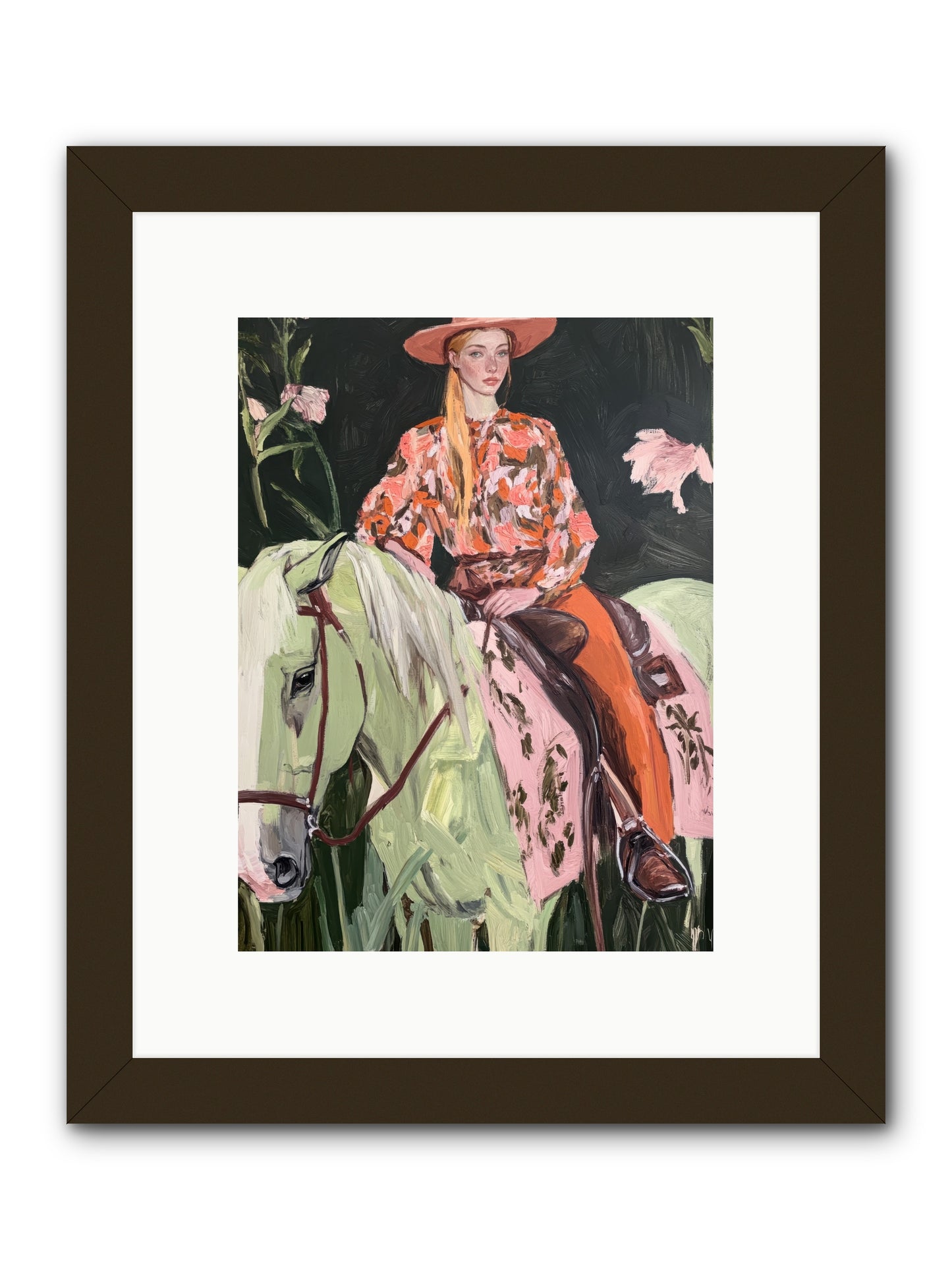 Range Boss -- Framed Print - Black 9x12