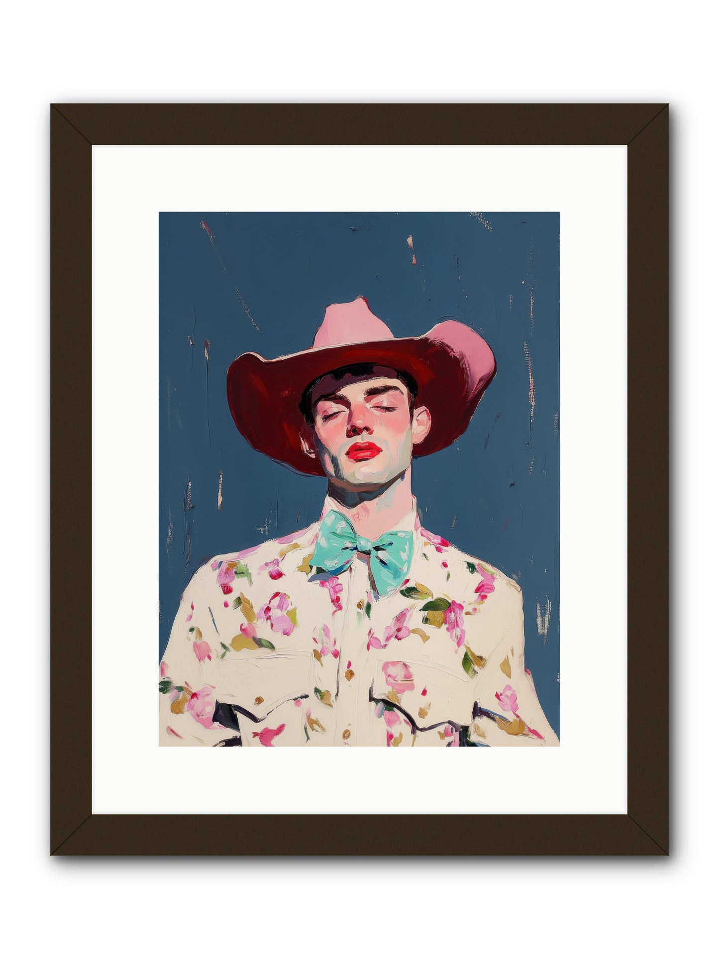 Range Lord -- Framed Print - Black 12x16