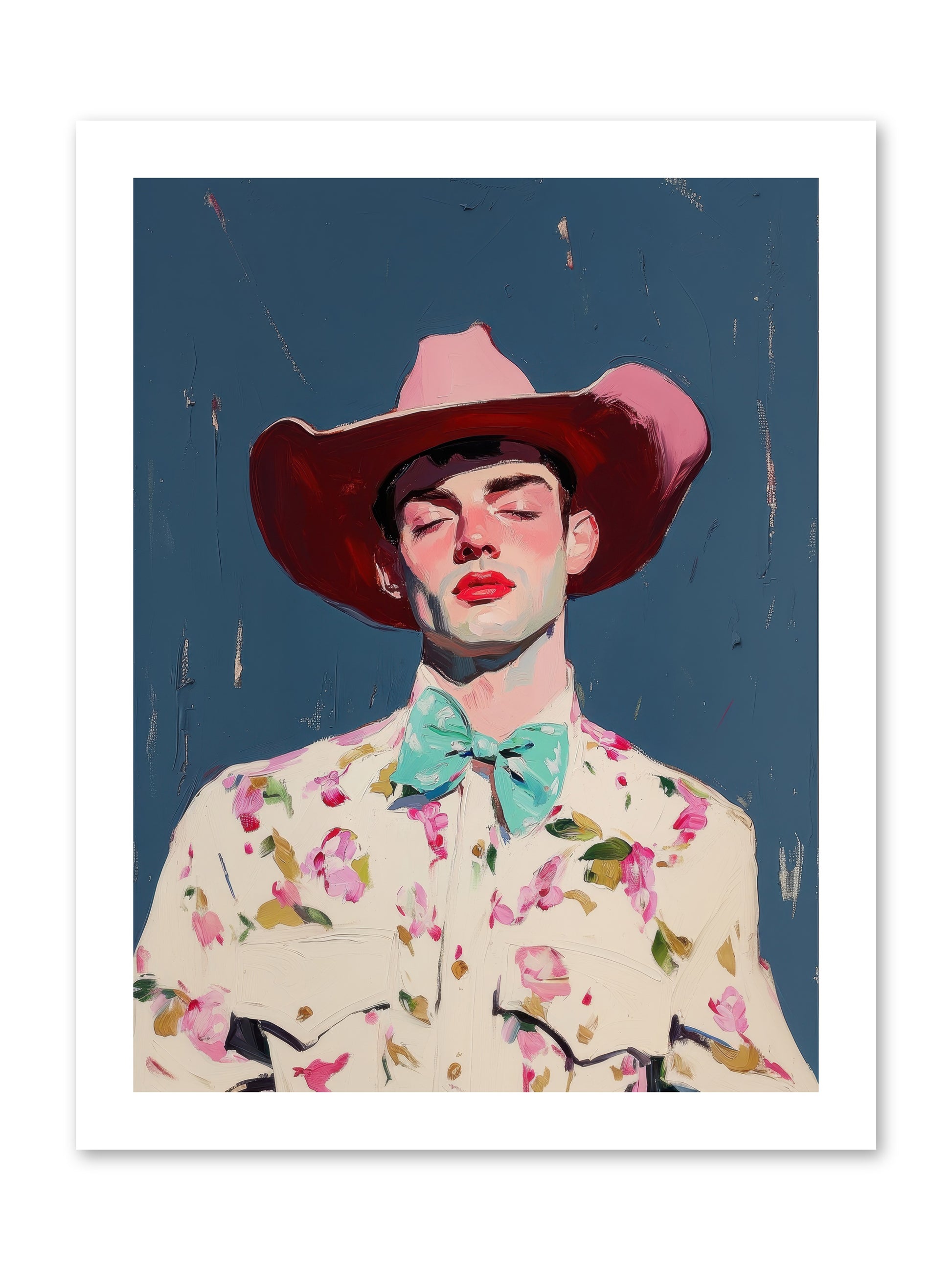 Range Lord -- Loose Canvas Print 12x16