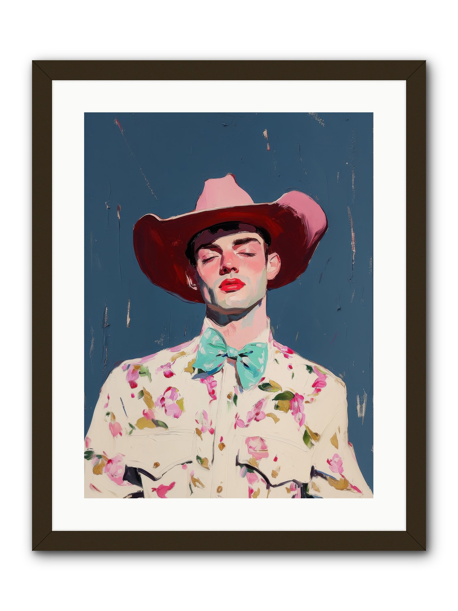 Range Lord -- Framed Print - Black 18x24