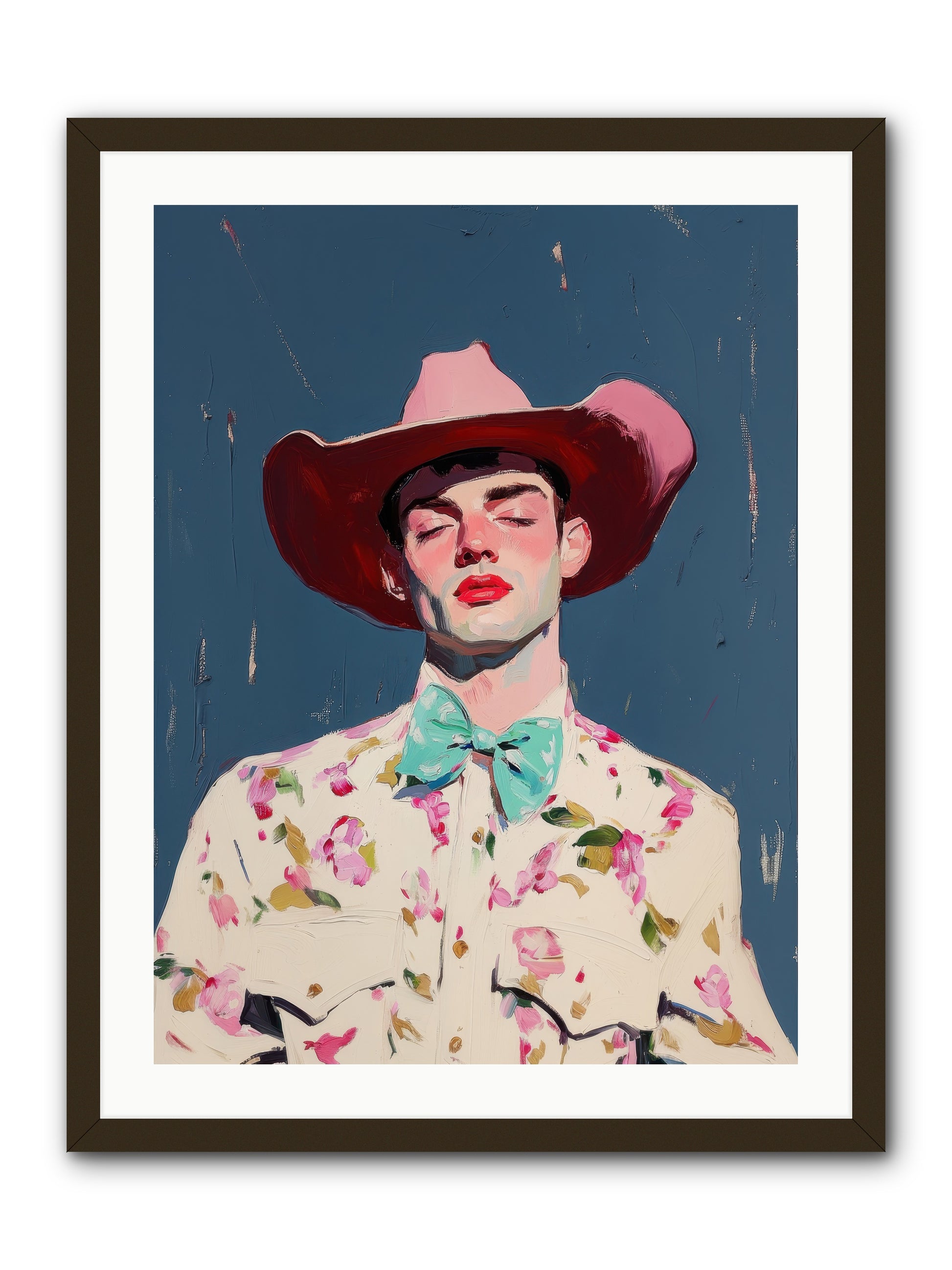 Range Lord -- Framed Print - Black 24x32