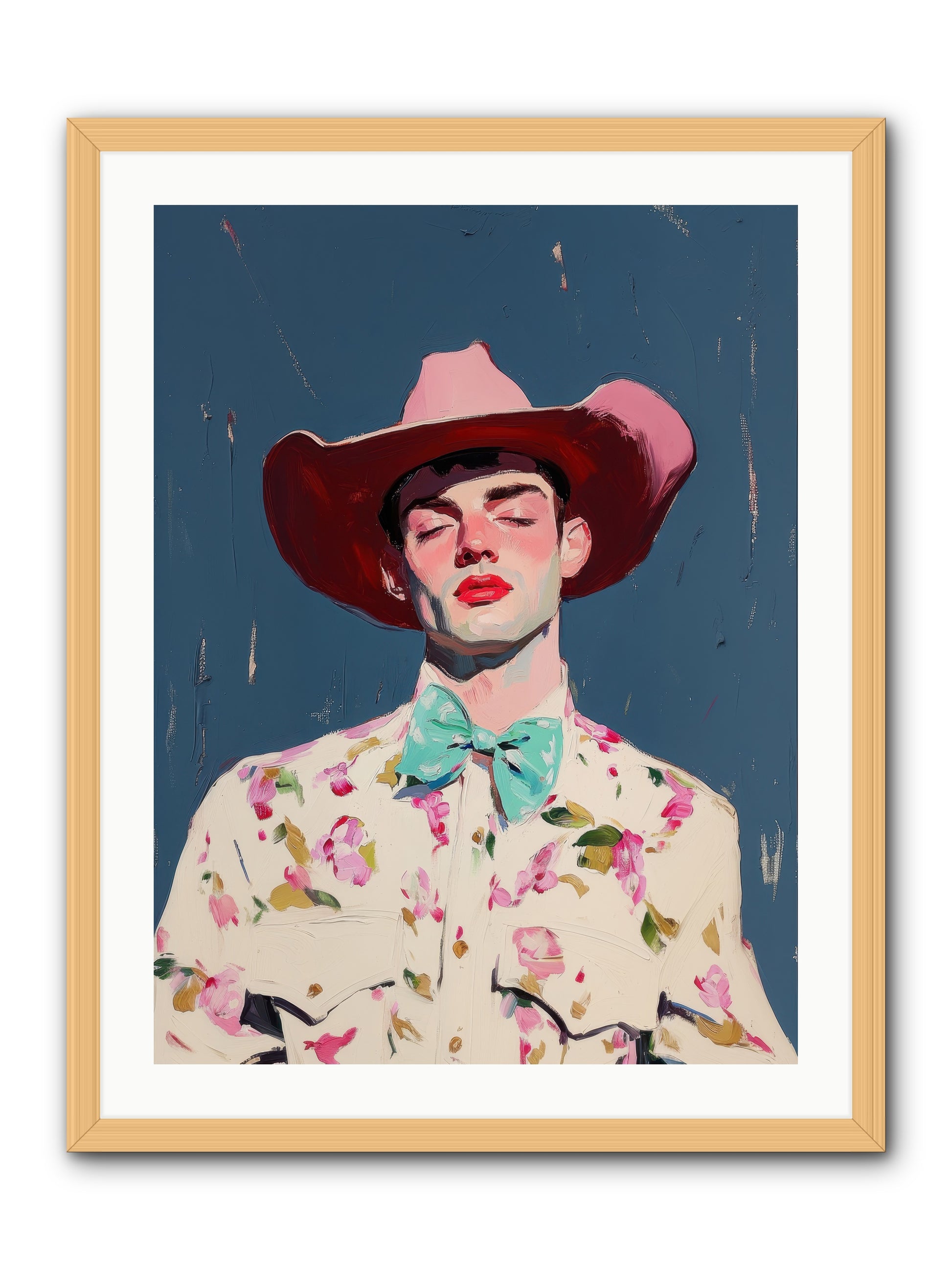 Range Lord -- Framed Print - Natural 24x32