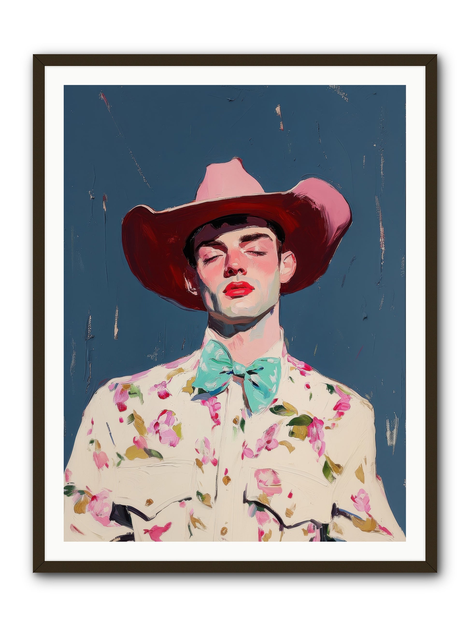 Range Lord -- Framed Print - Black 36x48