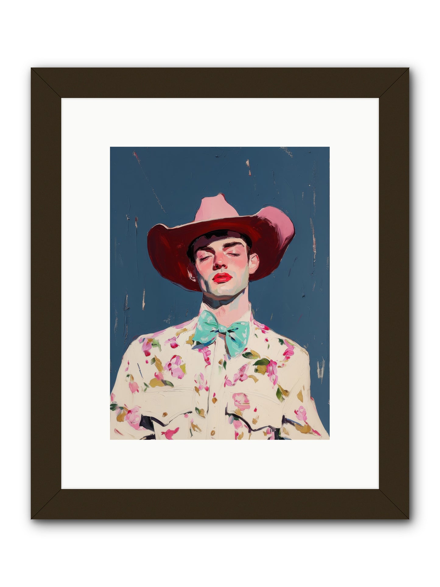 Range Lord -- Framed Print - Black 9x12
