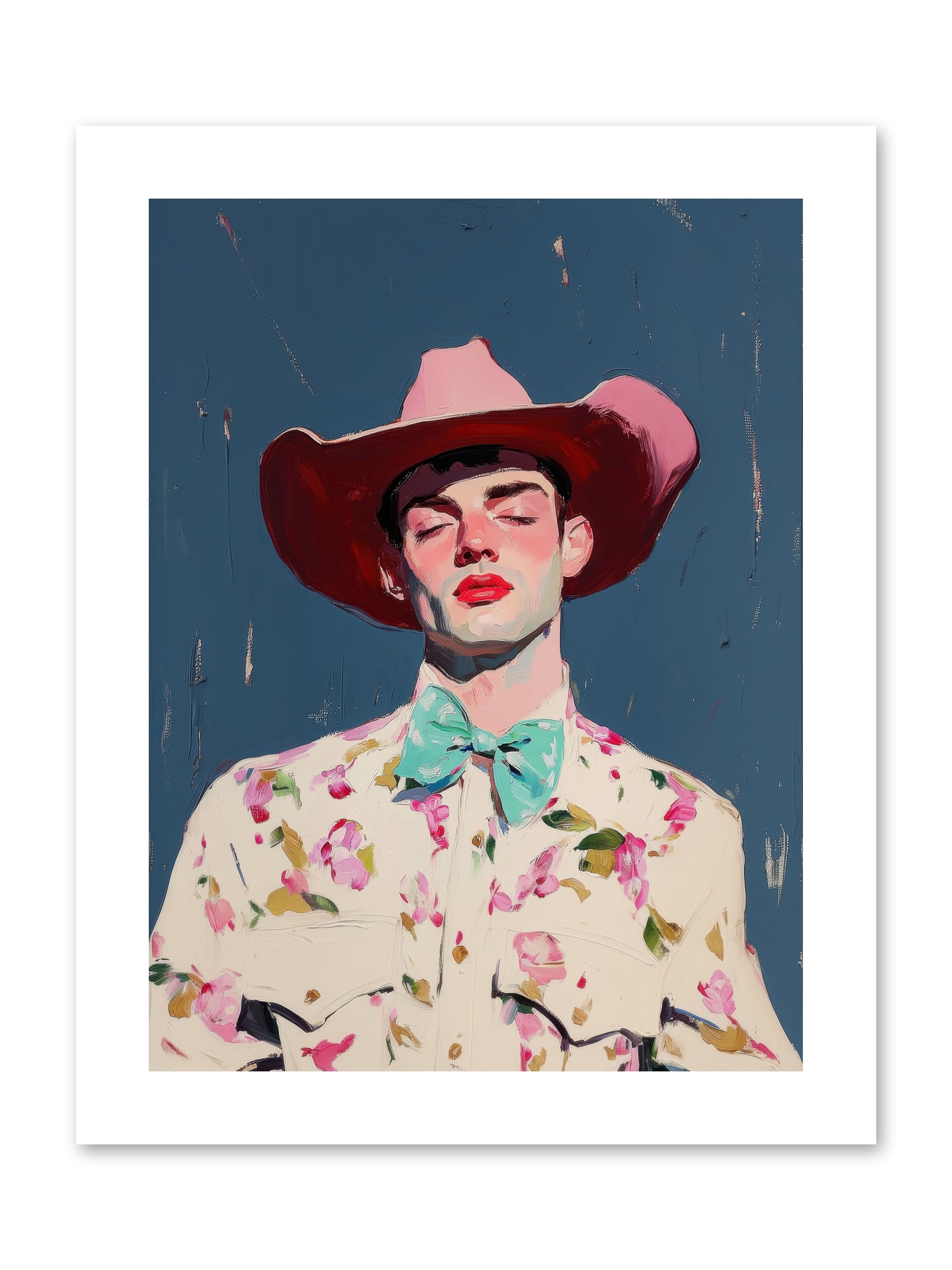 Range Lord -- Loose Canvas Print 9x12